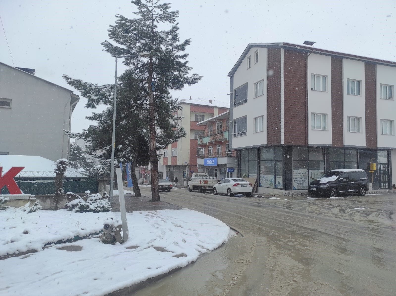 Samsun’un Yüksek Kesimlerine Kar Yağdı! 2