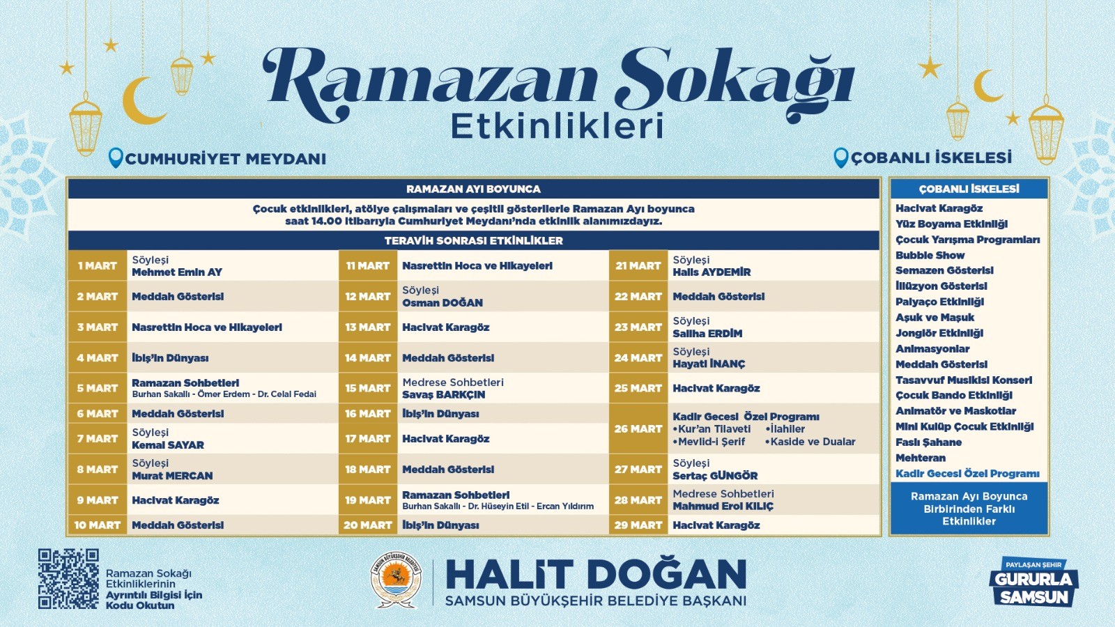 Sbb’den İftar Çadırı Ve Ramazan Sokağı 2