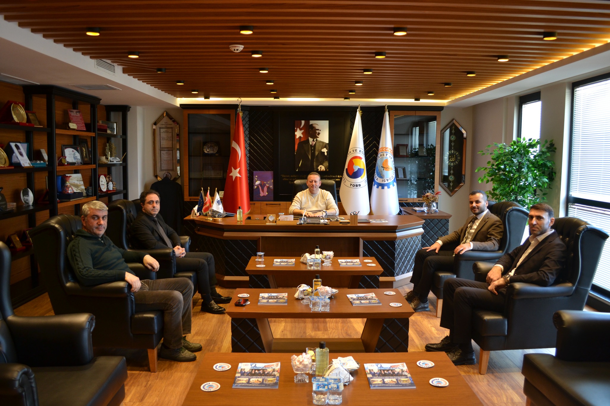 Vergi Dairesi Müdürlüğünden Bafra Tso’ya Ziyaret (1)
