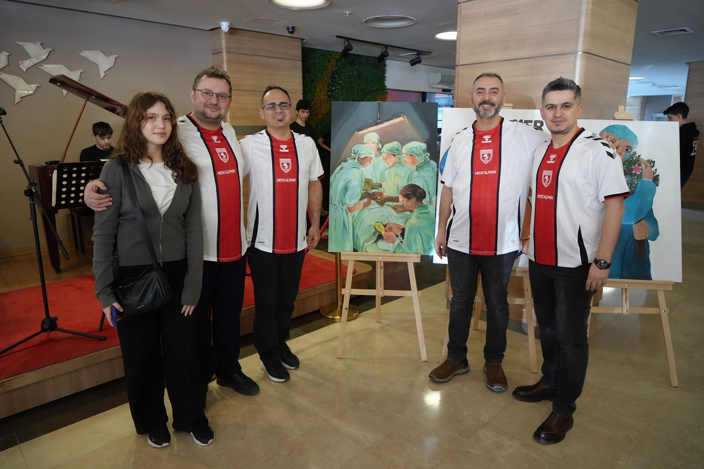 14 Mart Tıp Bayramı'nda Doktorlara Samsunspor Forması Hediyesi1