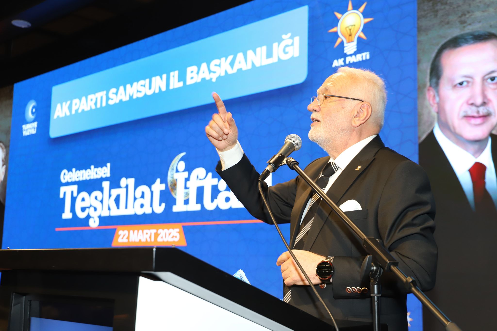 Ak Parti Samsun İl Başkanlığı Teşkilat İftarı Geniş Katılımla Gerçekleştirildi (3)