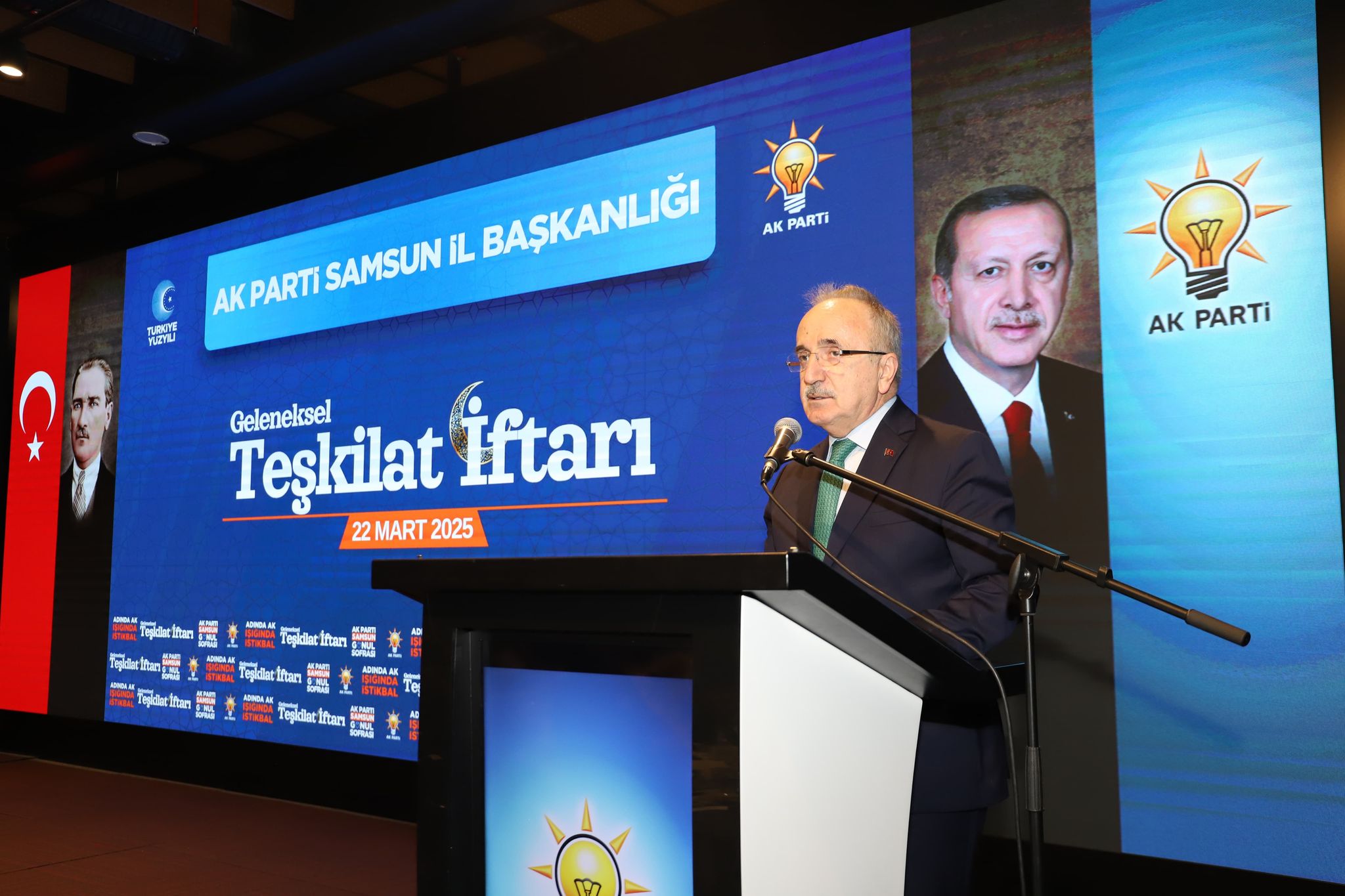 Ak Parti Samsun İl Başkanlığı Teşkilat İftarı Geniş Katılımla Gerçekleştirildi (5)
