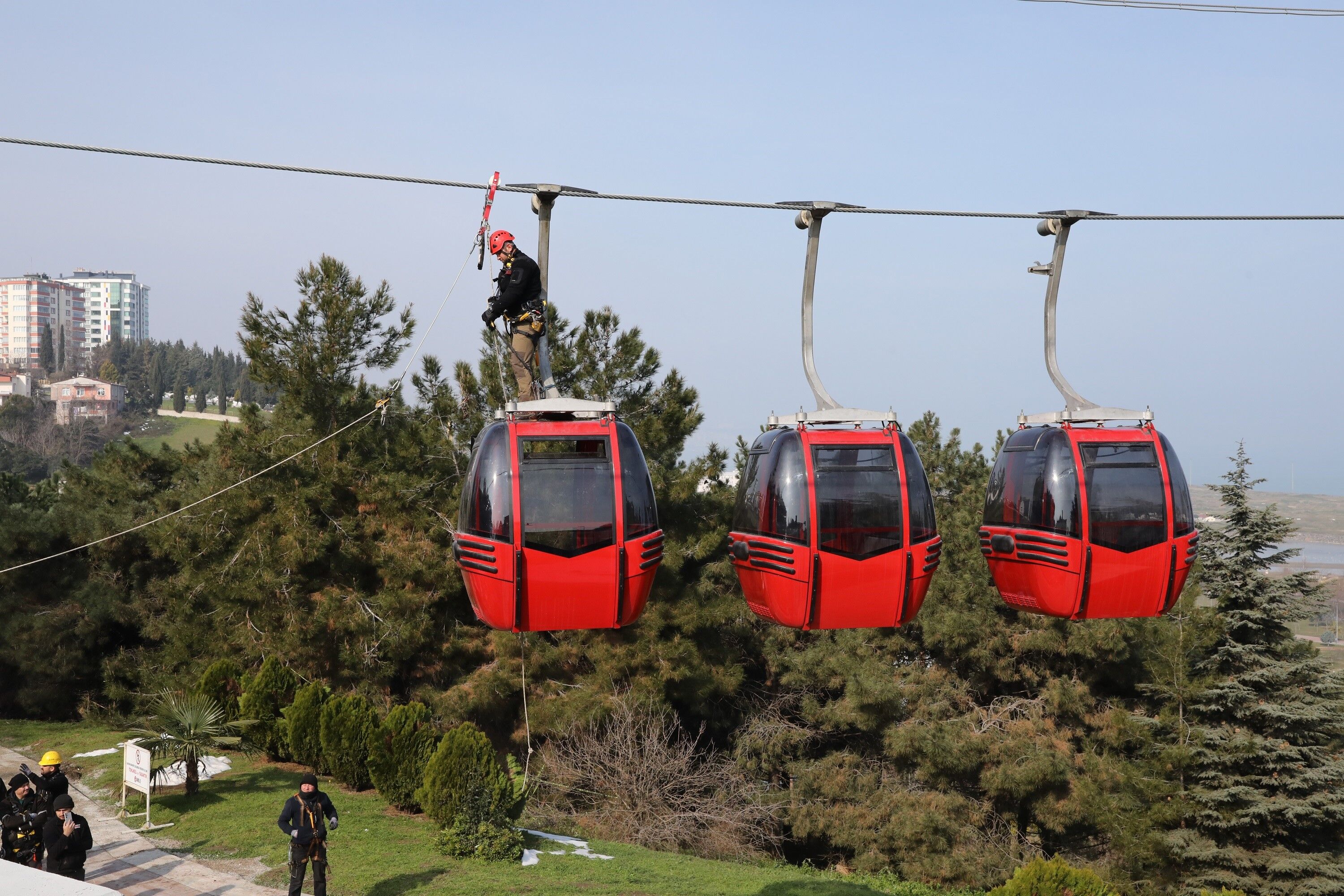 Amisos Teleferik’te Bakım Ve Eğitim Çalışmaları Tamamlanıyor 4