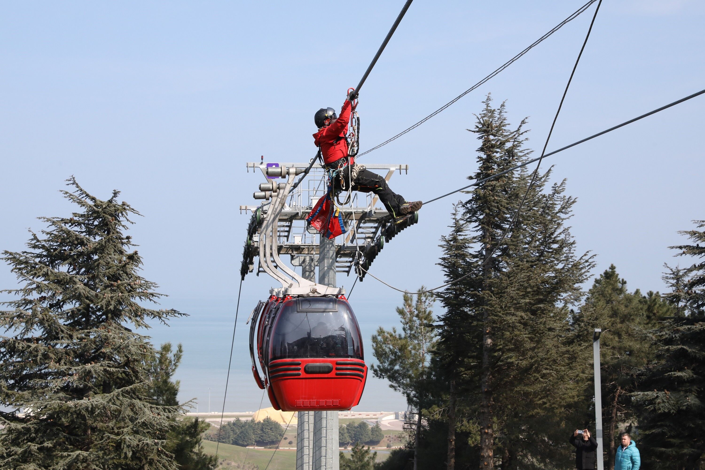 Amisos Teleferik’te Bakım Ve Eğitim Çalışmaları Tamamlanıyor 6