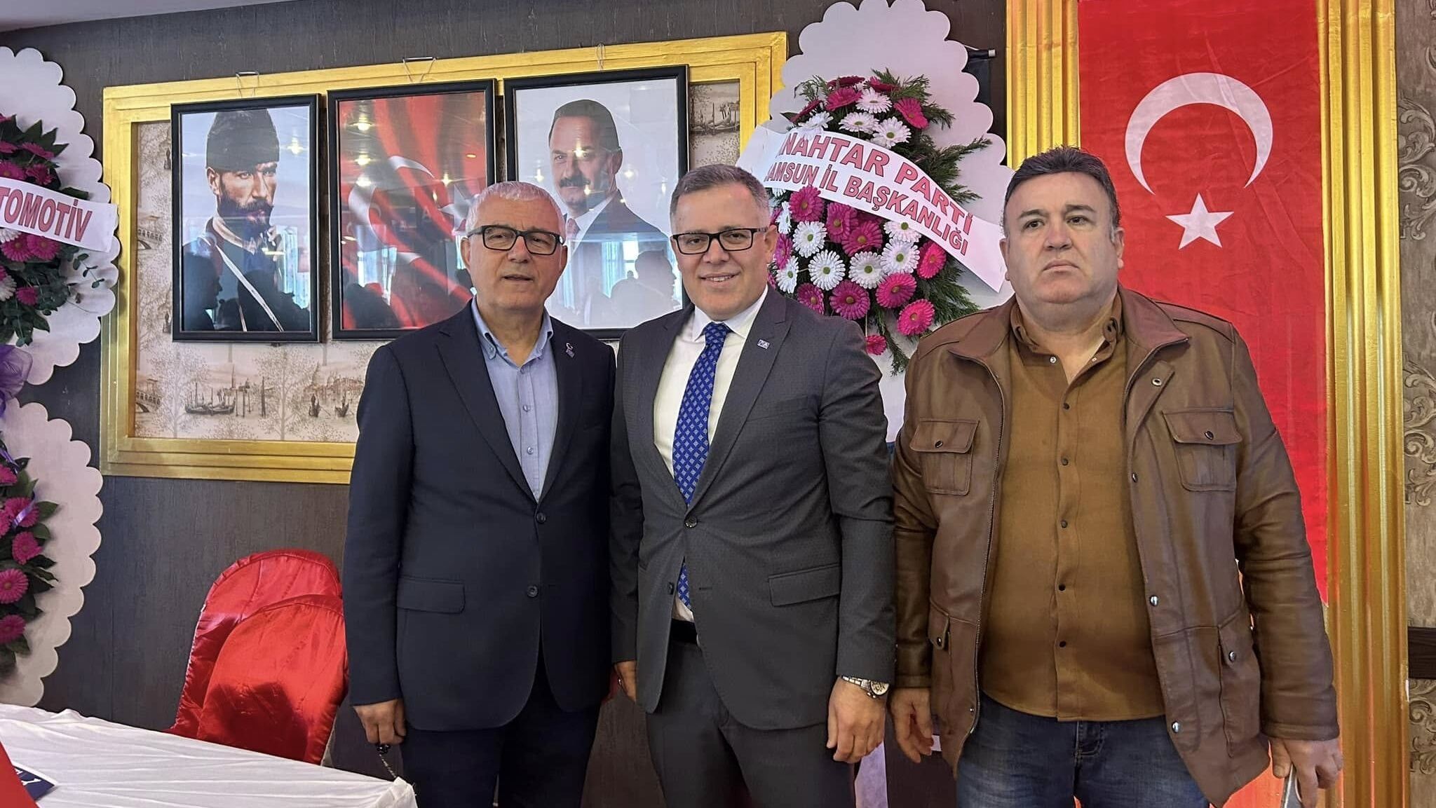Anahtar Parti Bafra İlçe Başkanlığına Osman Engiz Seçildi (11)