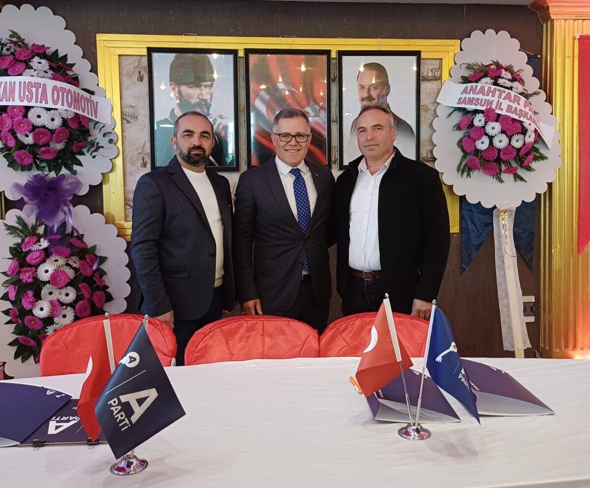 Anahtar Parti Bafra İlçe Başkanlığına Osman Engiz Seçildi (7)