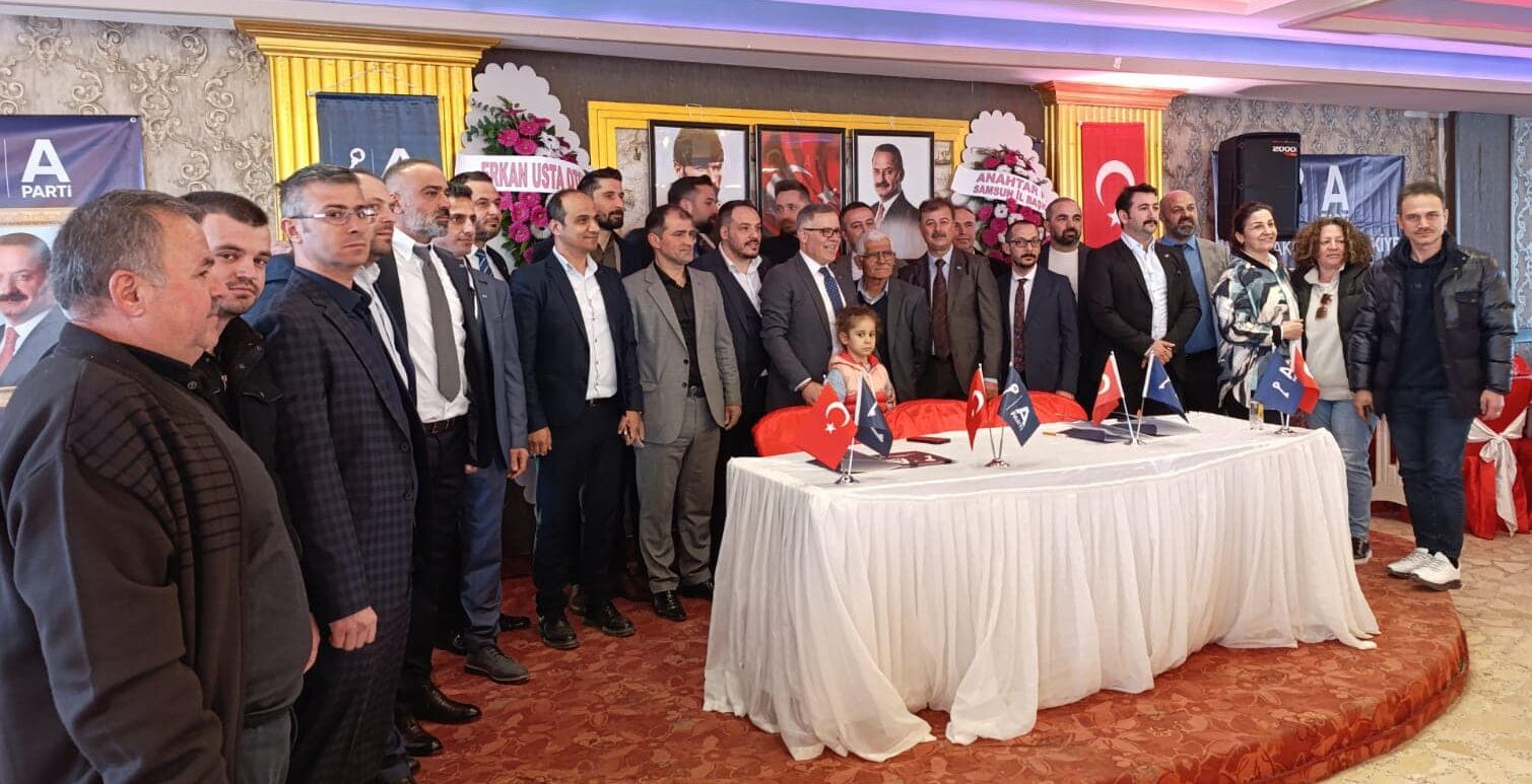 Anahtar Parti Bafra İlçe Başkanlığına Osman Engiz Seçildi (8)