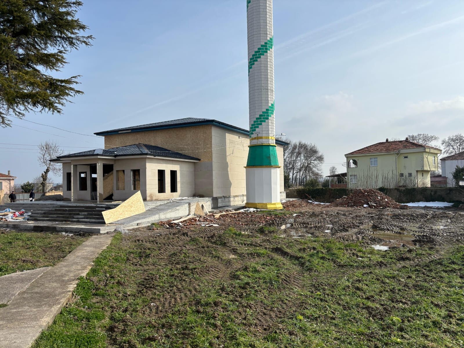 Bafra Adaköy Camii’nin Yapımı İçin Destek Bekliyor (8)