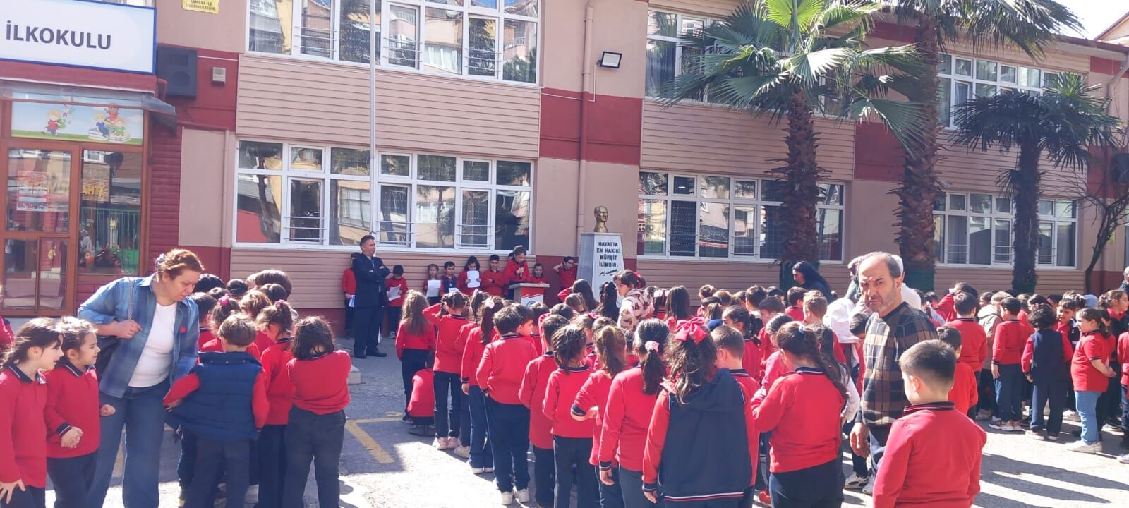 Bafra Mehmet Akif Ersoy İlkokulu'nda İstiklal Marşı Ve Anma Günü Etkinliği (14)