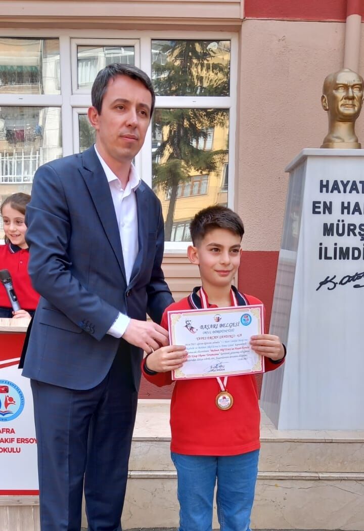 Bafra Mehmet Akif Ersoy İlkokulu'nda İstiklal Marşı Ve Anma Günü Etkinliği (5)