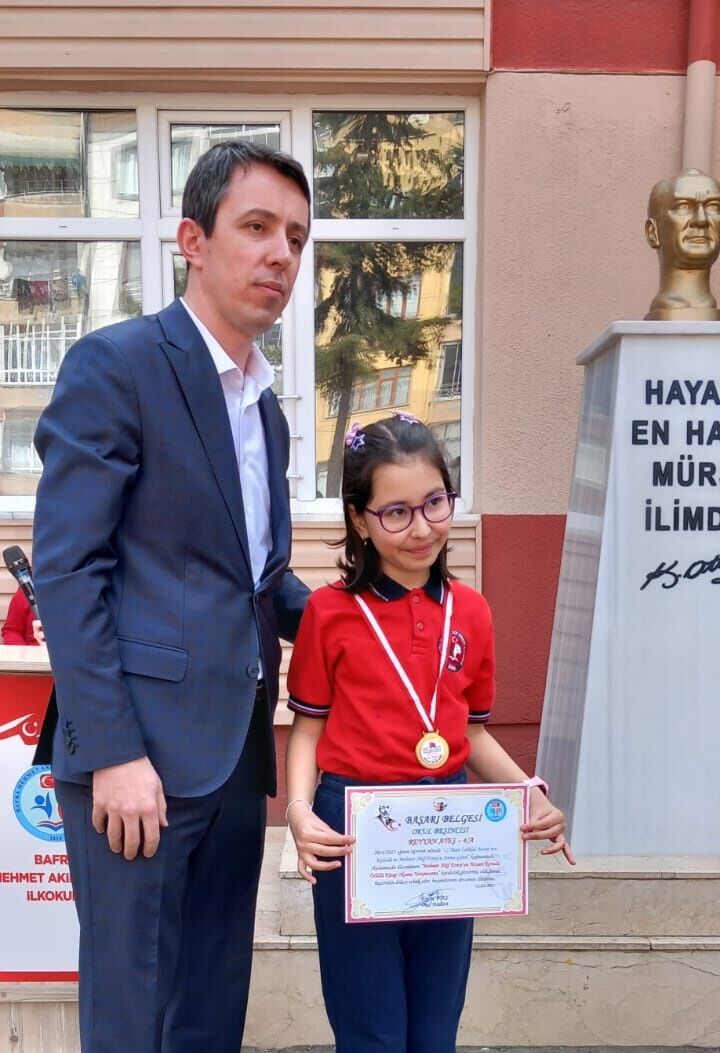 Bafra Mehmet Akif Ersoy İlkokulu'nda İstiklal Marşı Ve Anma Günü Etkinliği (6)