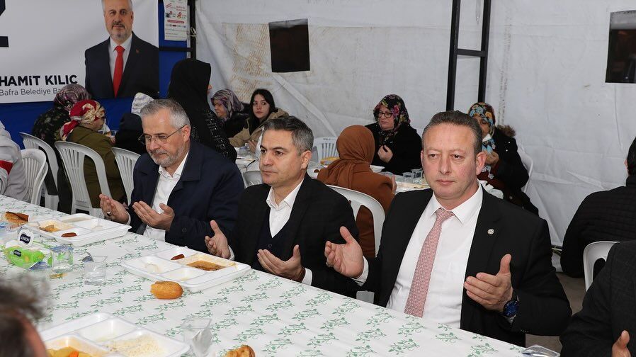 Bafra Tso, İftar Sofrasında Vatandaşlarla Buluştu (2)