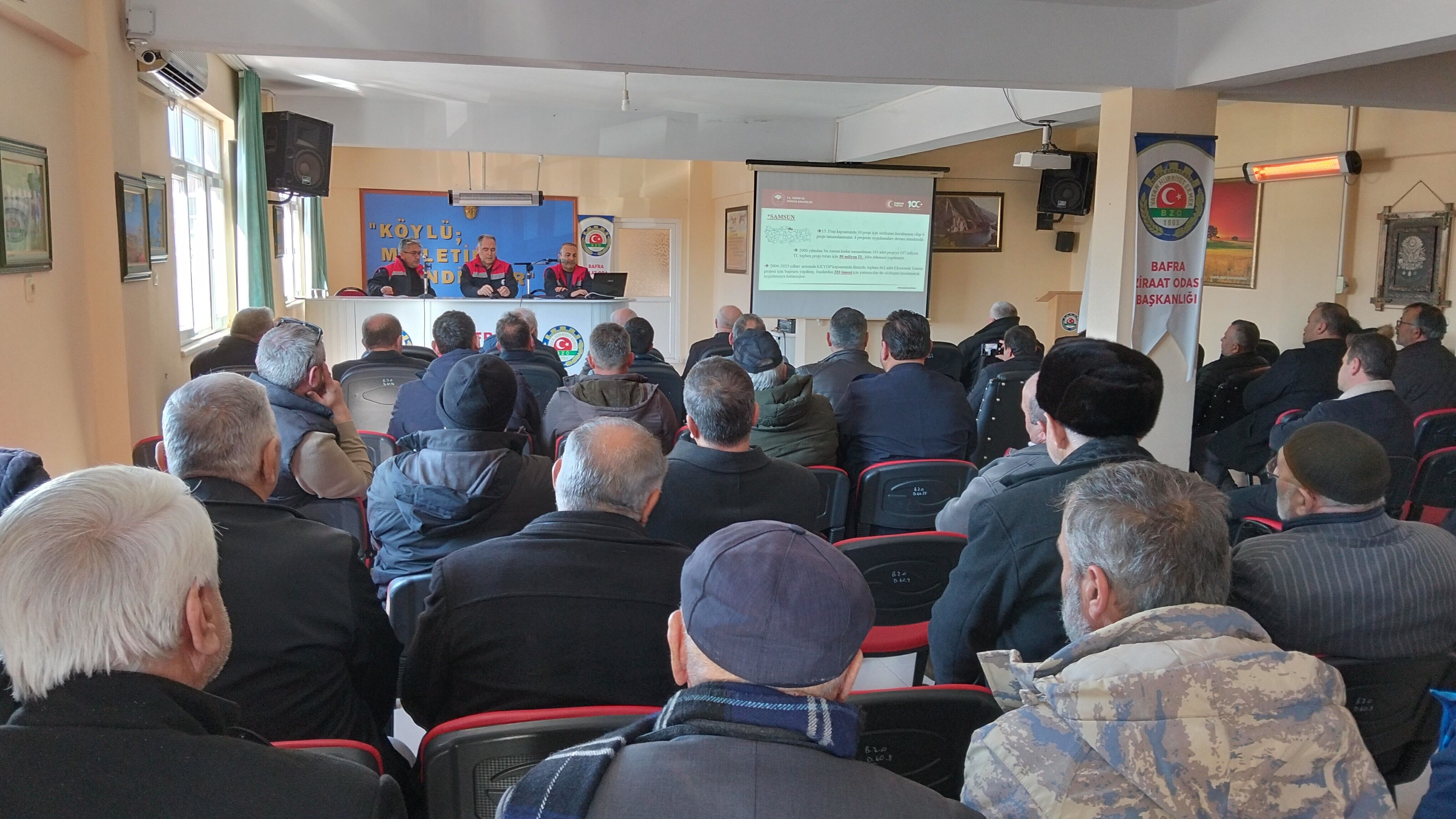 Bafra’da Kırsal Kalkınma Destekleri Bilgilendirmesi (4)