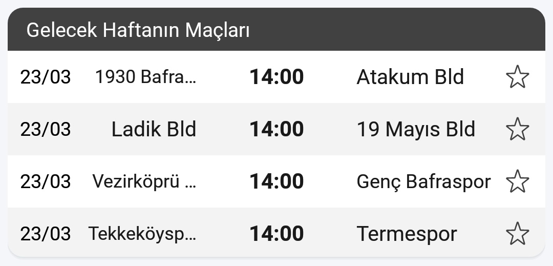 Bal Ligine Yükselme Playy Off Maçında Bafra Derbisinde Kazanan Olmadı (1)