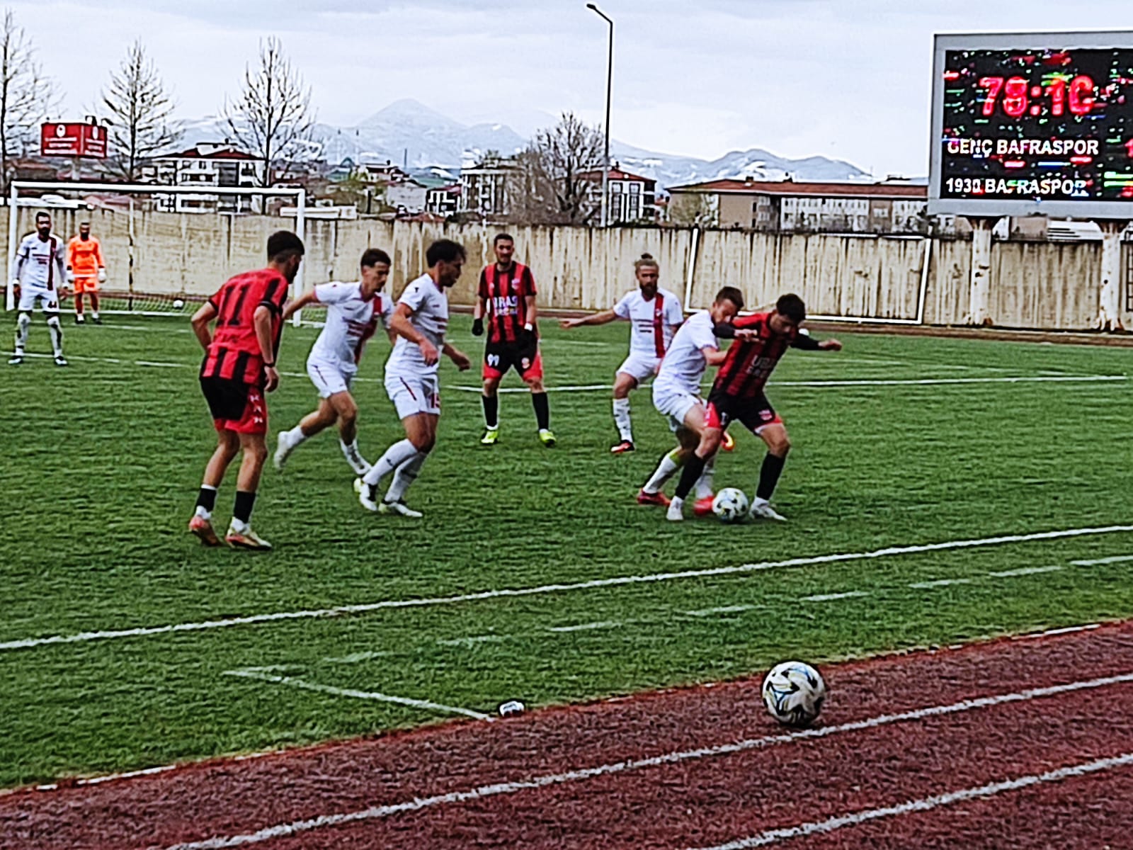 Bal Ligine Yükselme Playy Off Maçında Bafra Derbisinde Kazanan Olmadı (5)