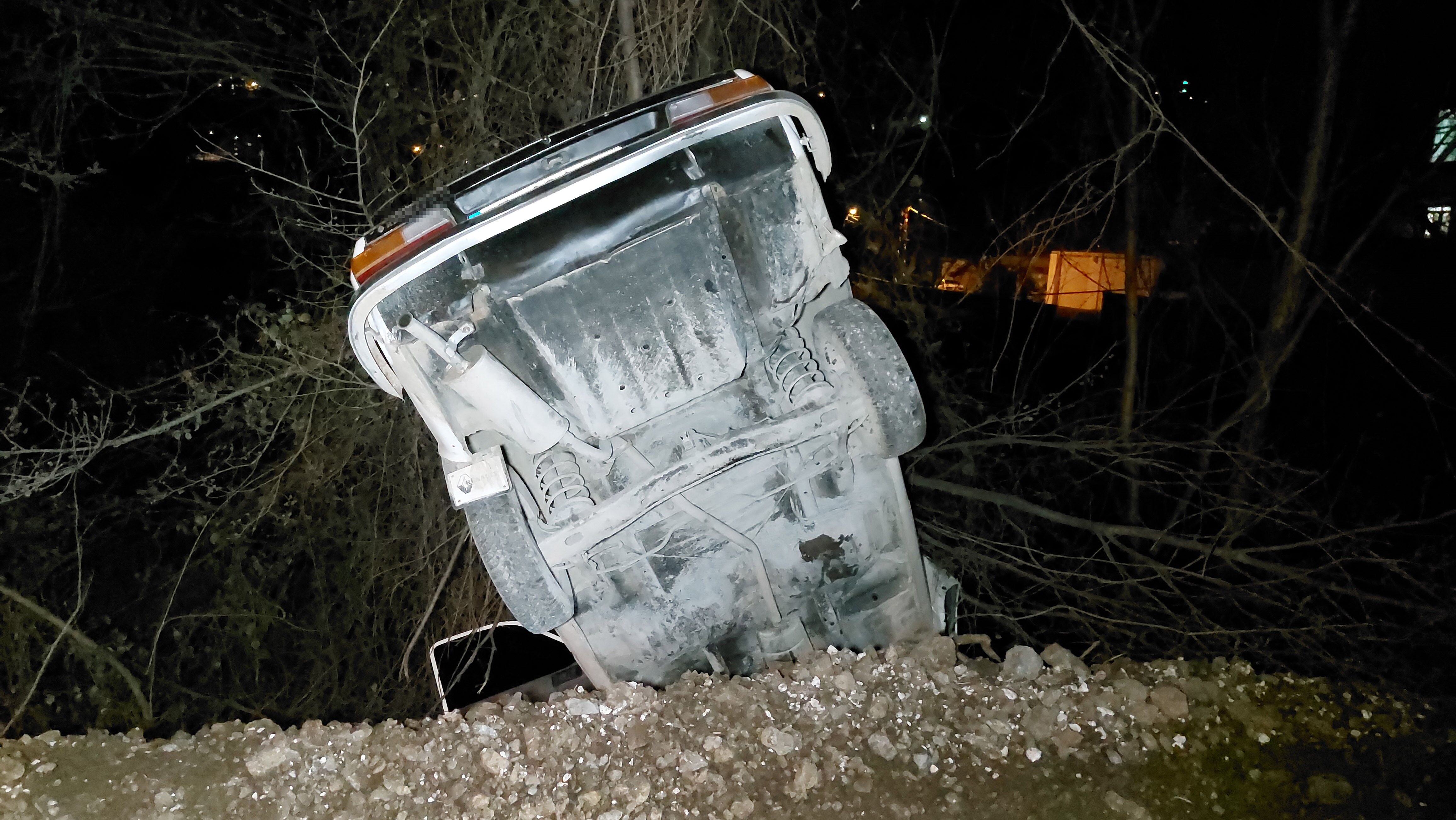 Canik'de Trafik Kazası 1 Yaralı (3)