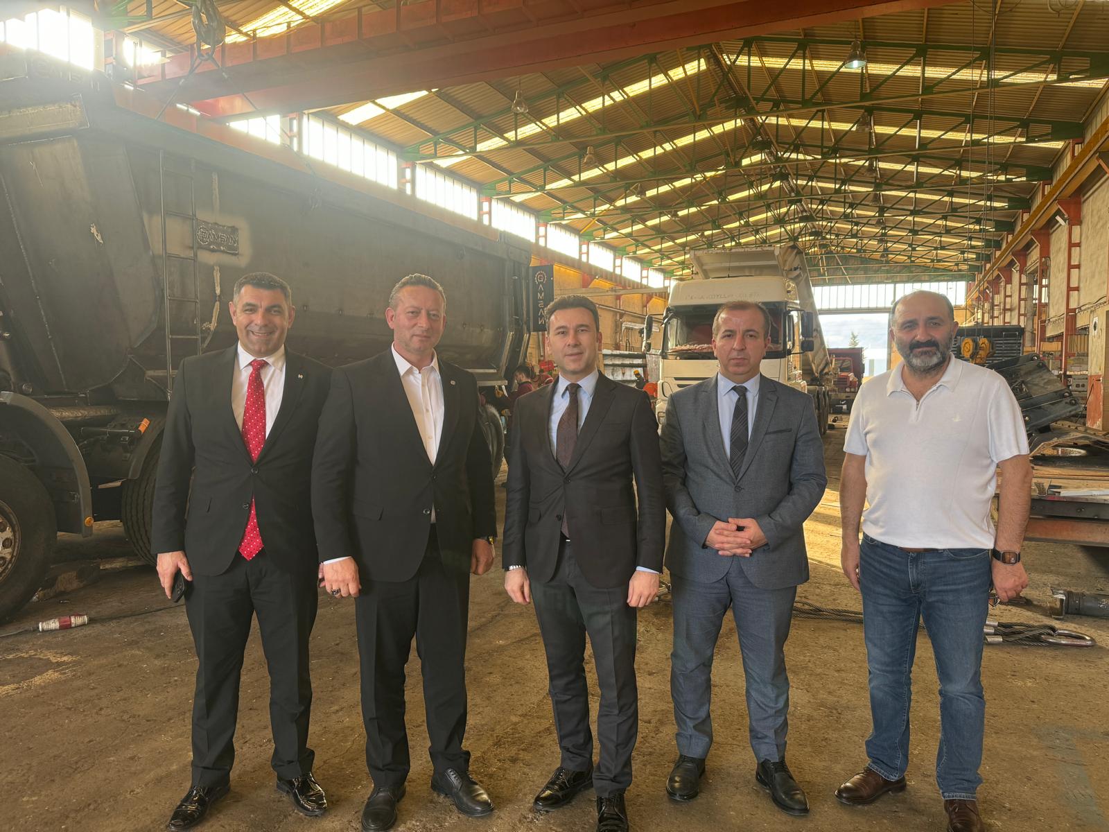Halkbank Genel Müdür Yardımcısı Mustafa Ermiş’ten Bafra Osb’ye Ziyaret (2)