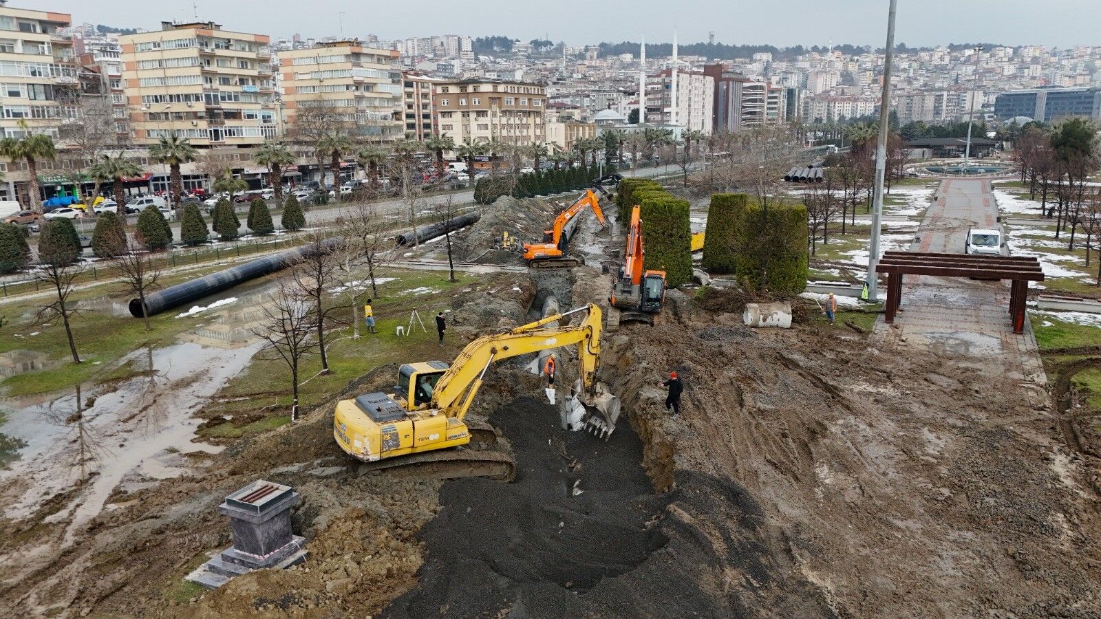 Samsun Su Baskınlarına Karşı Dirençli Hale Getiriliyor 4