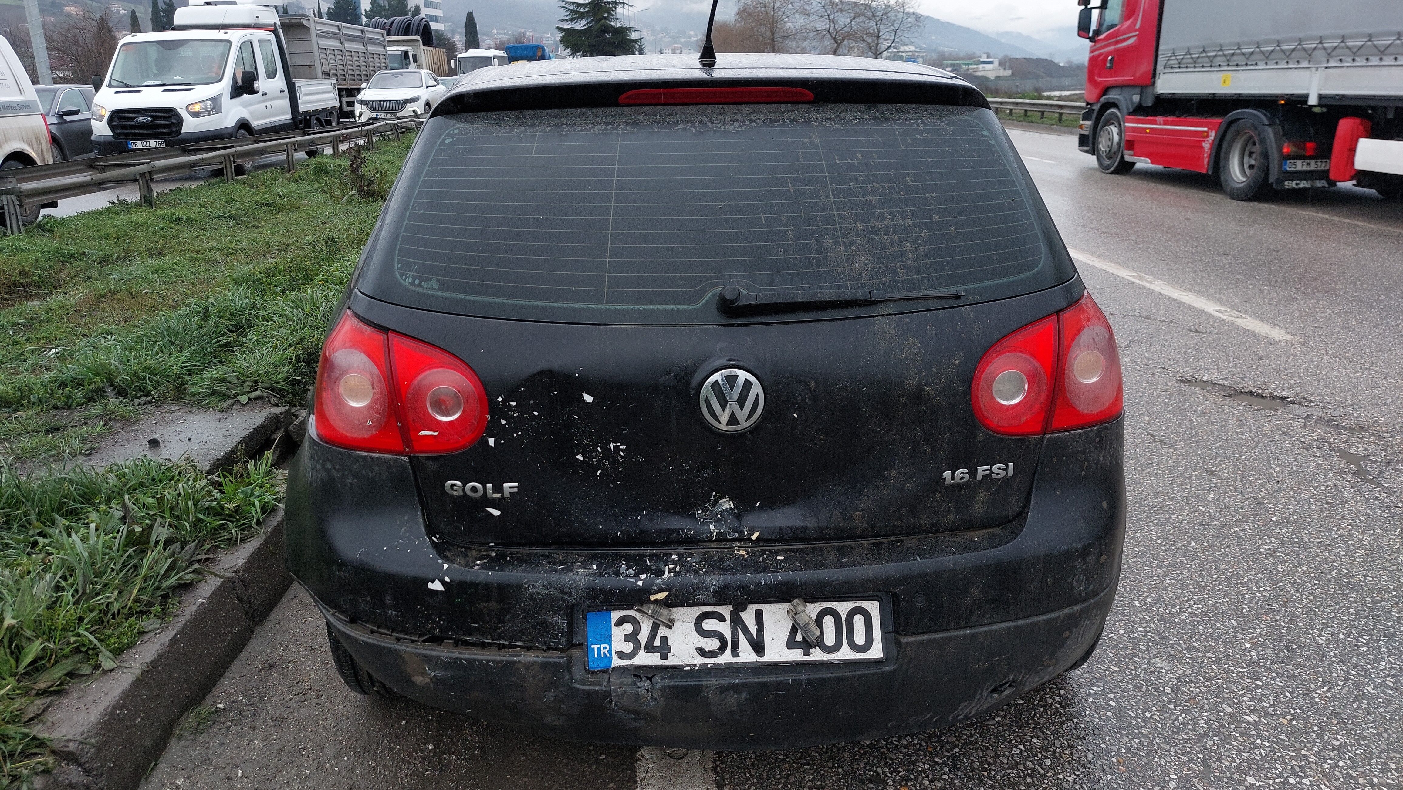 Samsun'da 9 Aracın Karıştığı Zincirleme Kaza (3)
