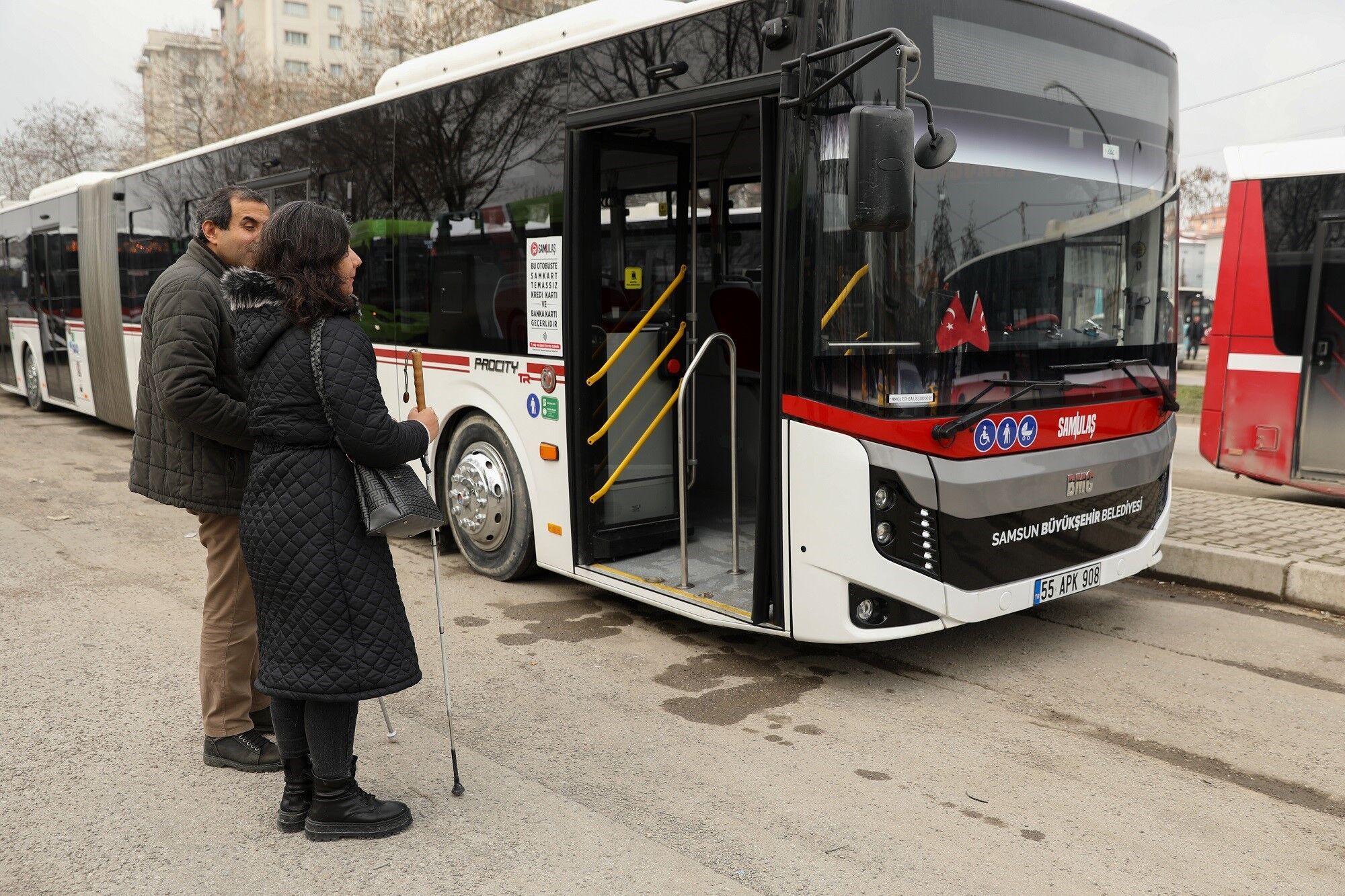 Samsun'da Otobüslerde Engelli Dostu Ses Ve Görüntülü Bilgilendirme Sistemi 3