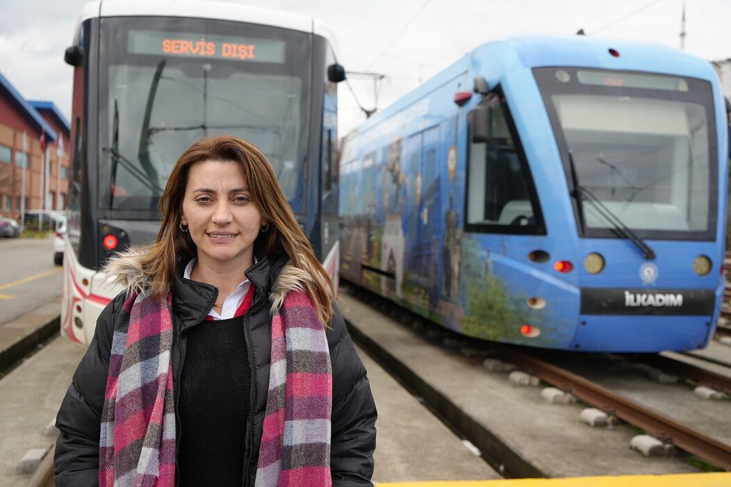 Samsun'un Toplu Ulaşımı Kadınlara Emanet Otobüs Şoförü, Vatman Ve Şef (2)