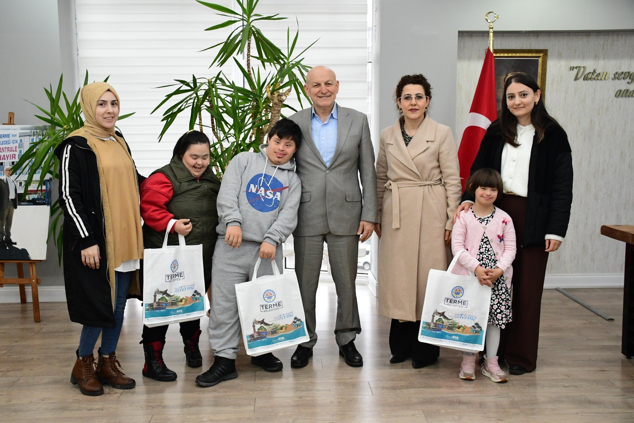 Terme Belediyesi Down Sendromlu Çocukları Ağırladı (3)