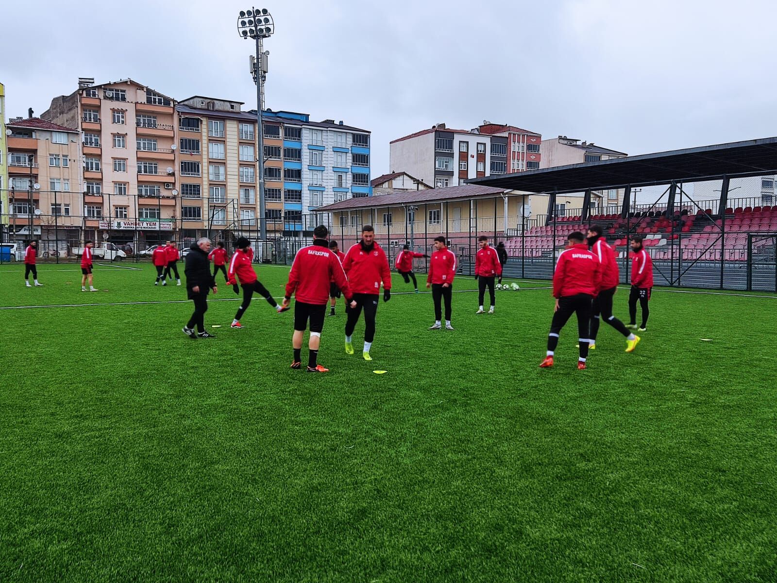 1930 Bafraspor'da Gözler Ladik Belediyespor Maçında-1