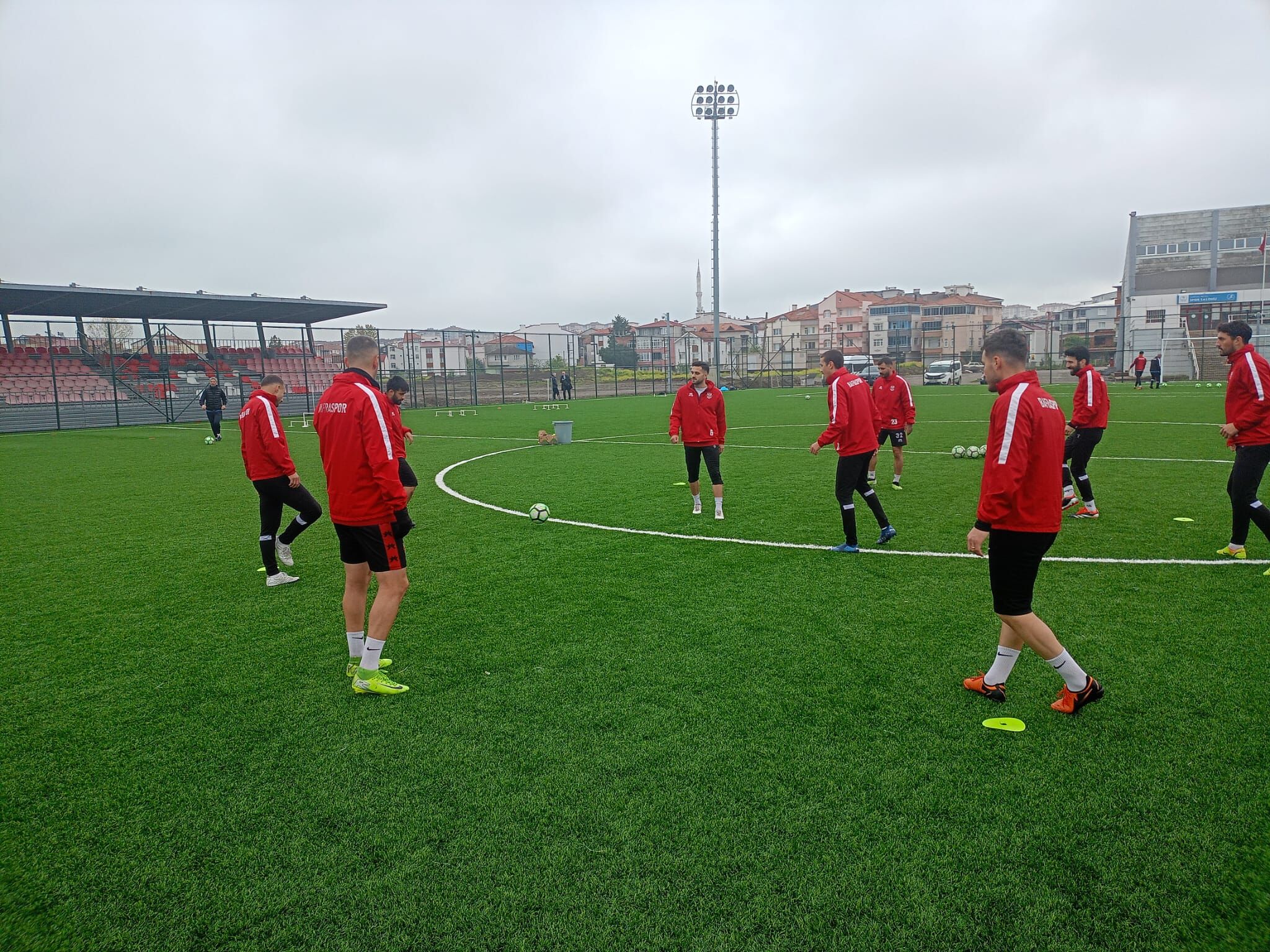 1930 Bafraspor'da Hazırlıklar Tamam Tekkeköyspor'u Bekliyor (1)