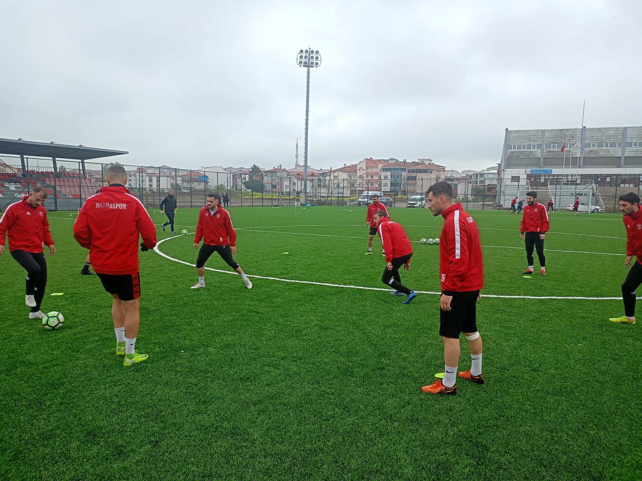 1930 Bafraspor'da Hazırlıklar Tamam Tekkeköyspor'u Bekliyor (6)