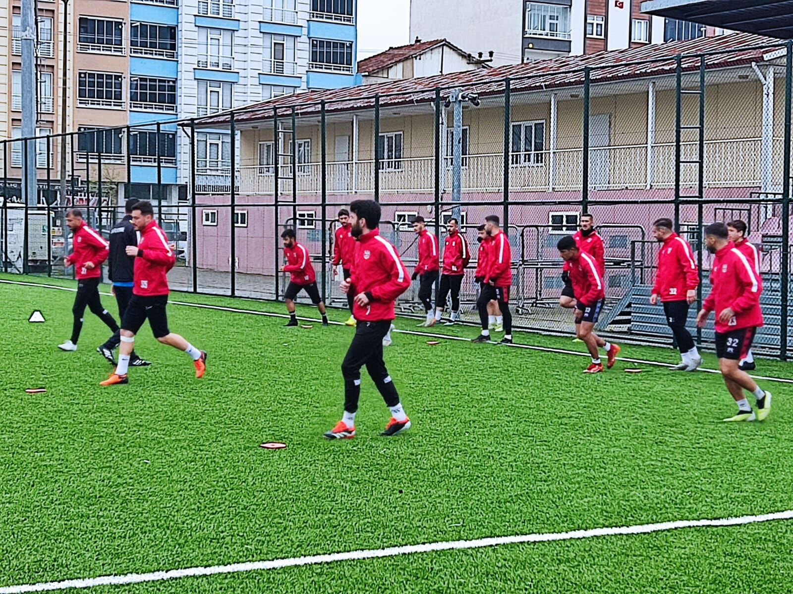 1930 Bafraspor'da Hazırlıklar Tamam Tekkeköyspor'u Bekliyor (7)