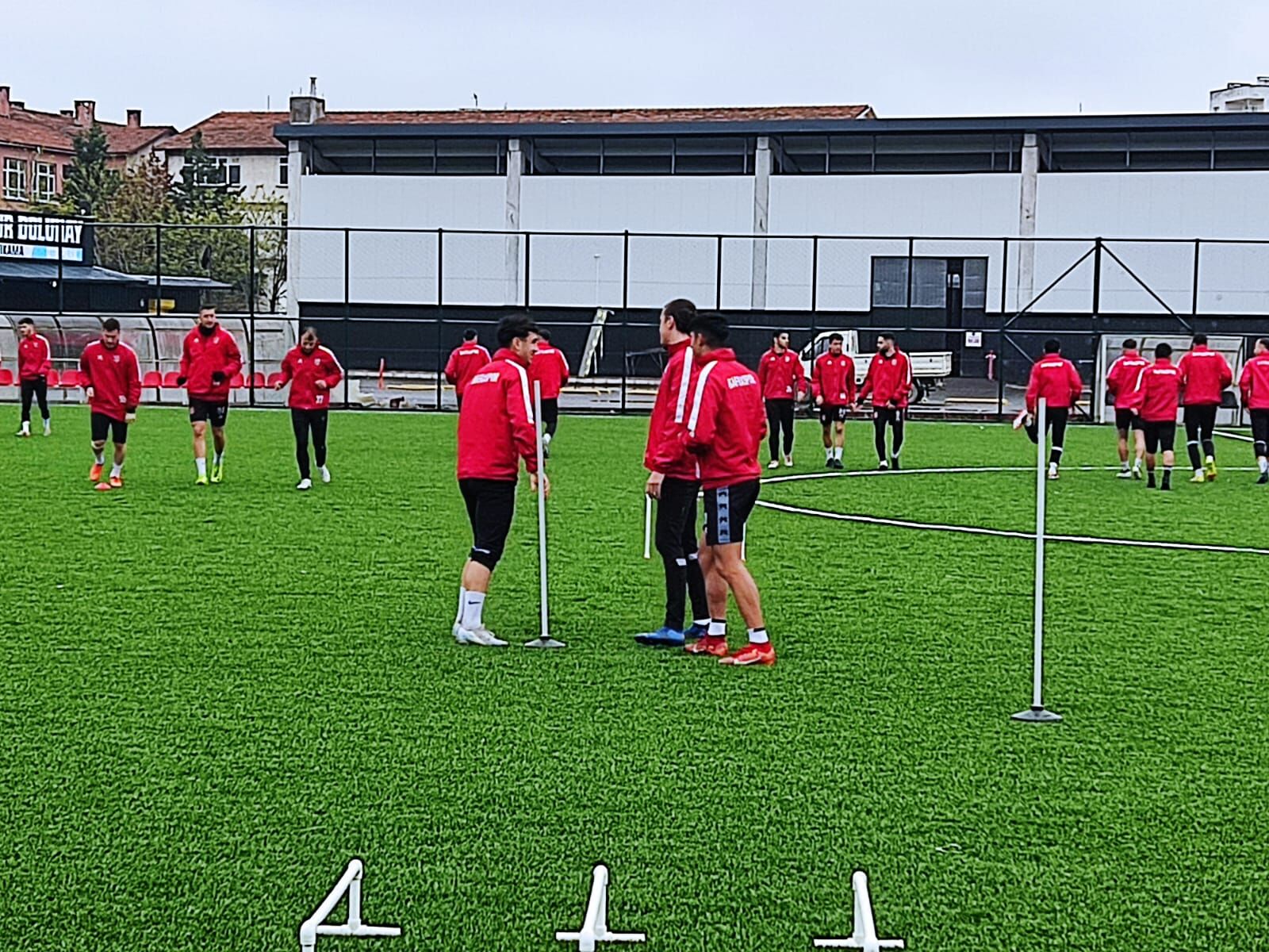 1930 Bafraspor'da Hazırlıklar Tamam Tekkeköyspor'u Bekliyor (8)