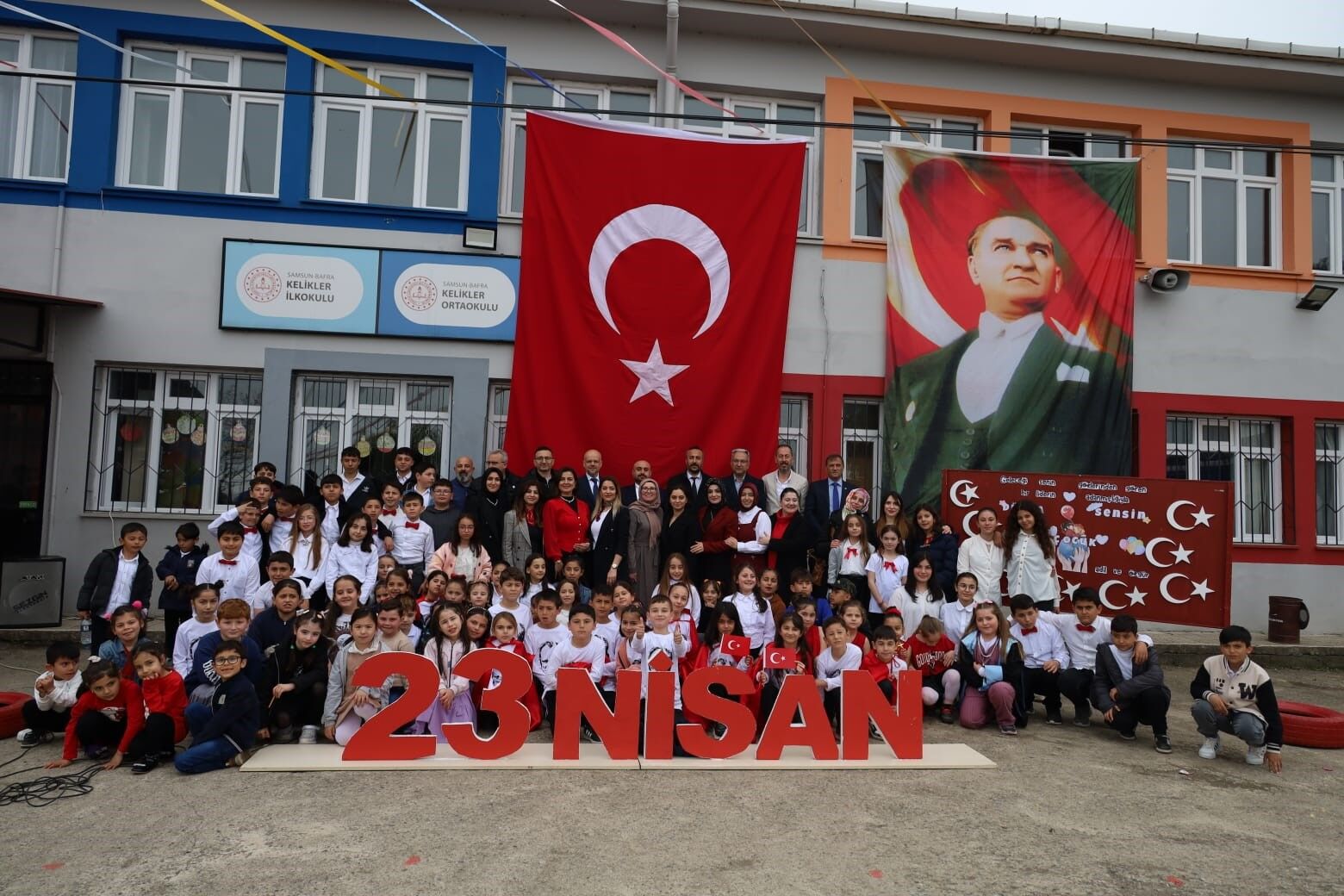 Bafra Kelikler Okulunda 23 Nisan Kutlaması (3)