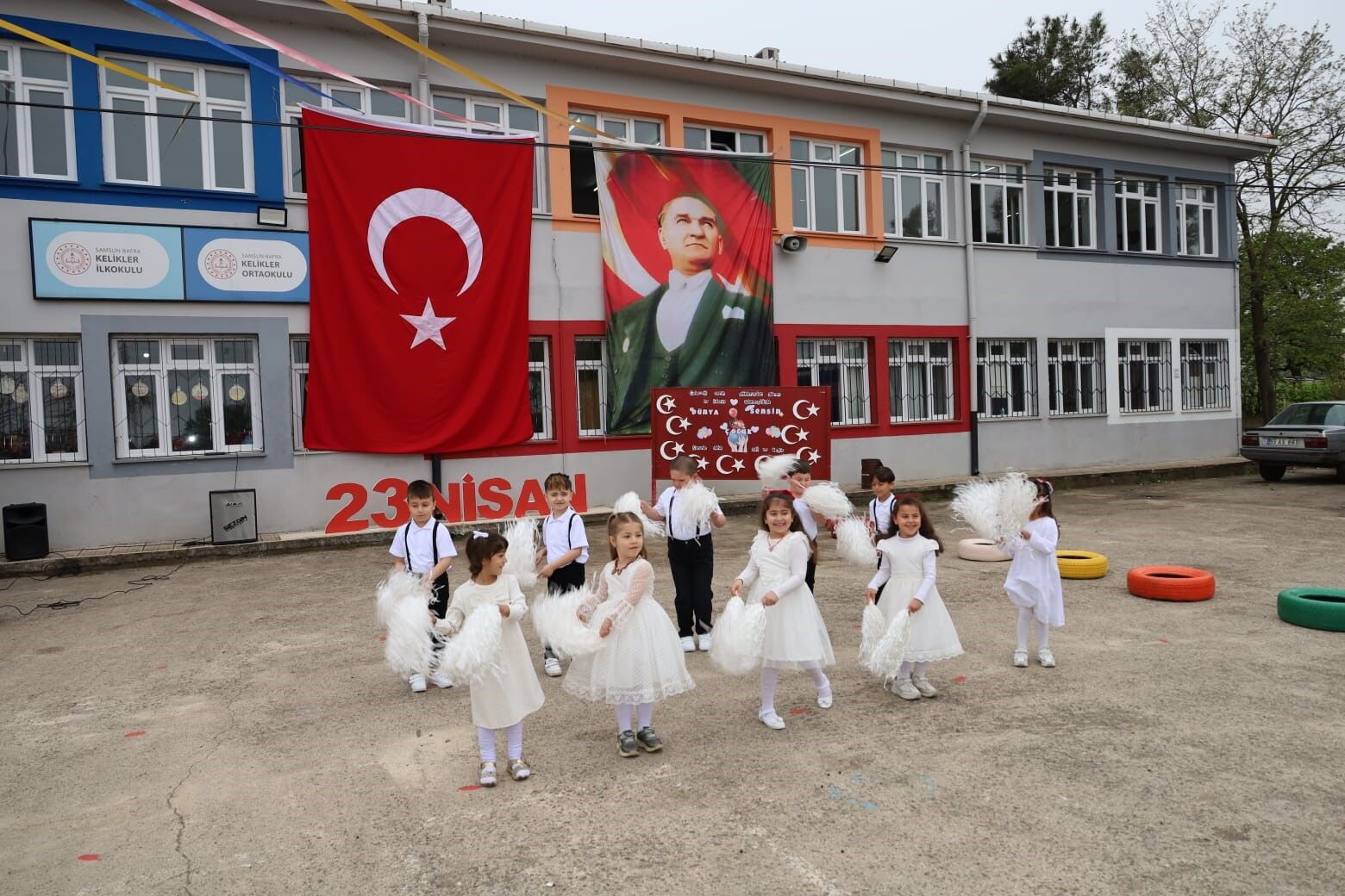 Bafra Kelikler Okulunda 23 Nisan Kutlaması (5)