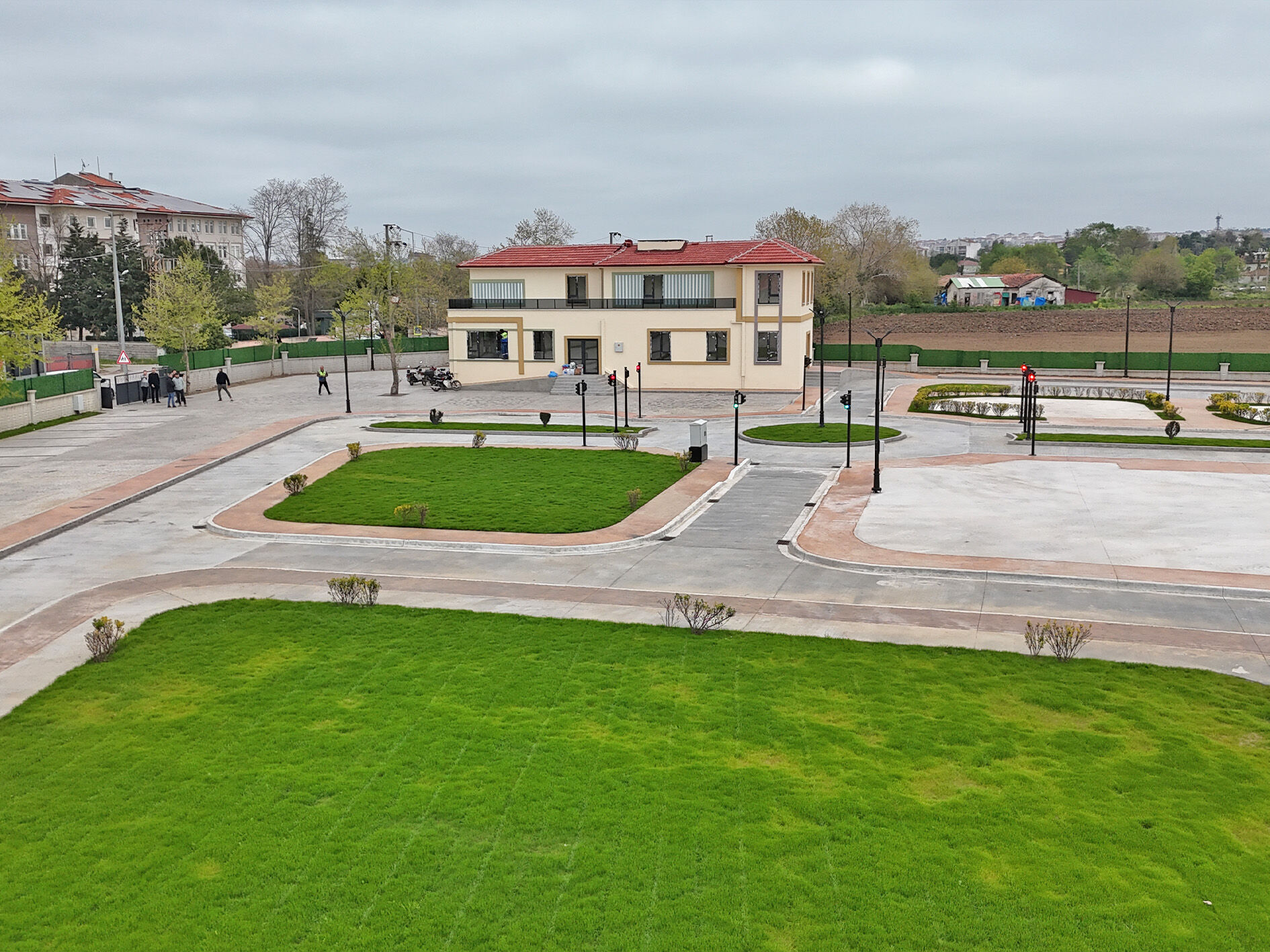 Bafra'da Çocuk Trafik Eğitim Parkı’nda Sona Yaklaşıldı (1)