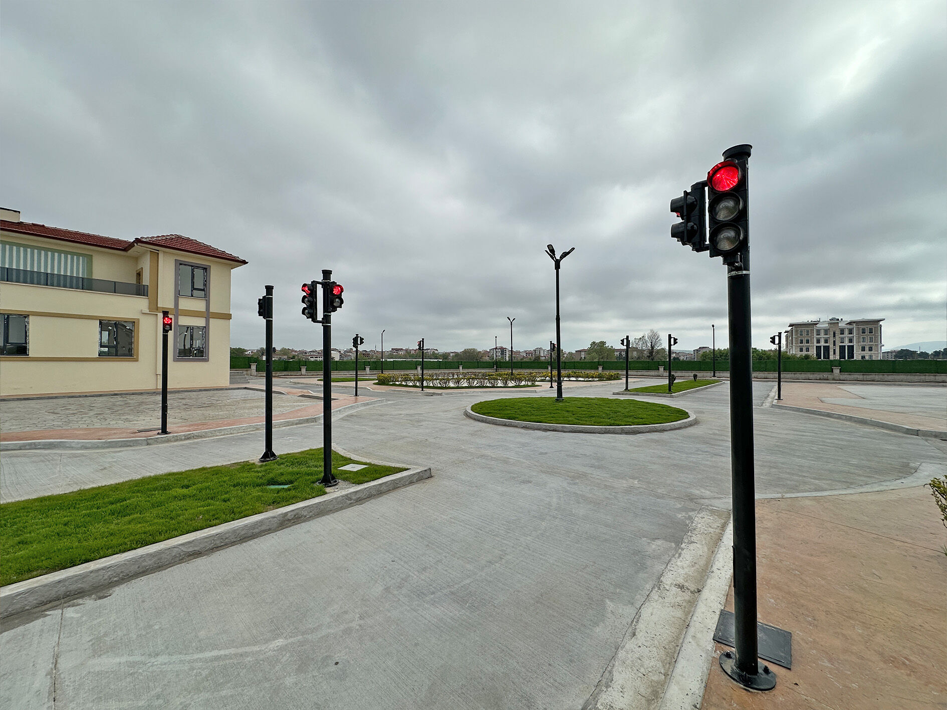 Bafra'da Çocuk Trafik Eğitim Parkı’nda Sona Yaklaşıldı (4)