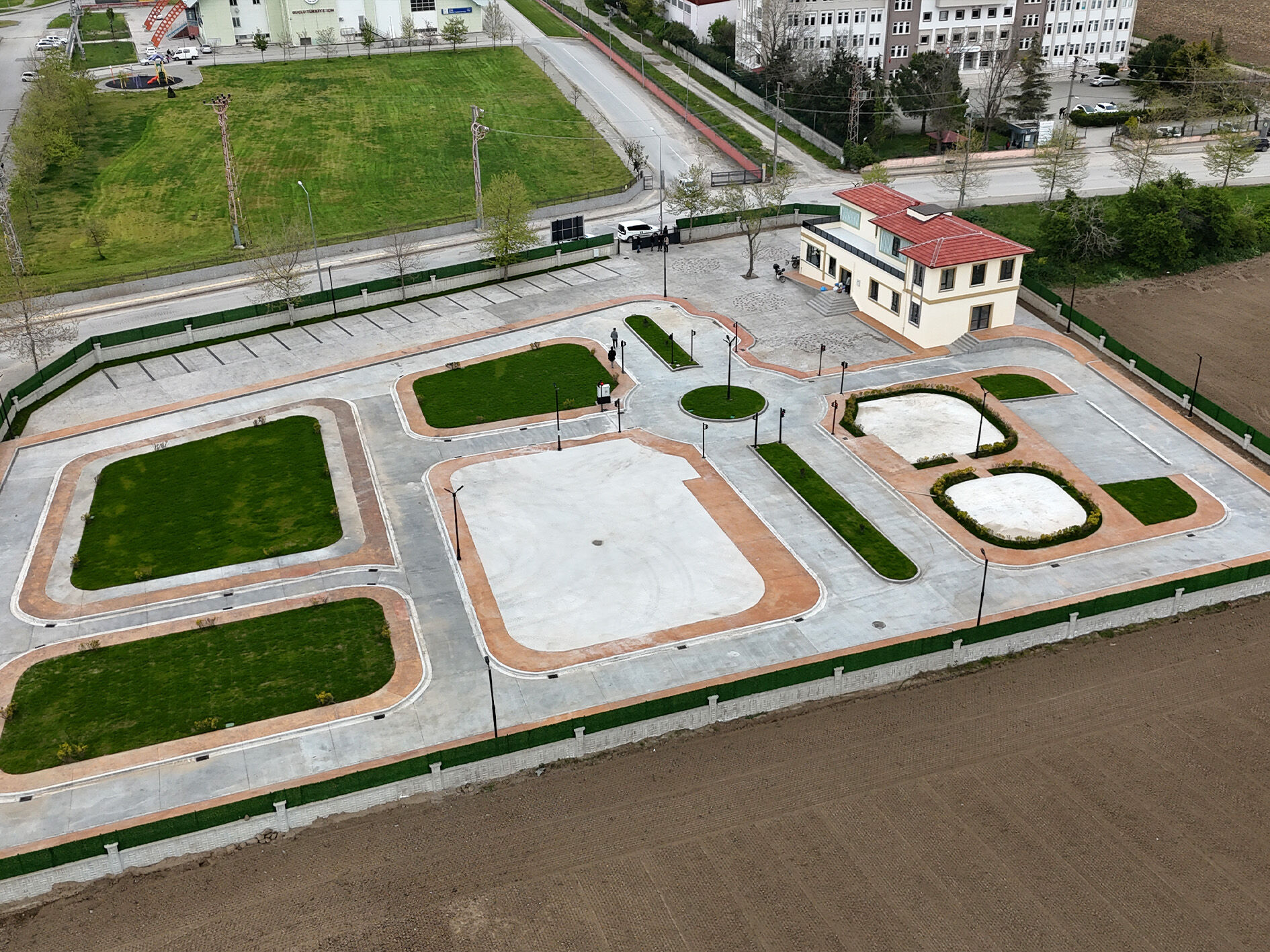Bafra'da Çocuk Trafik Eğitim Parkı’nda Sona Yaklaşıldı (5)