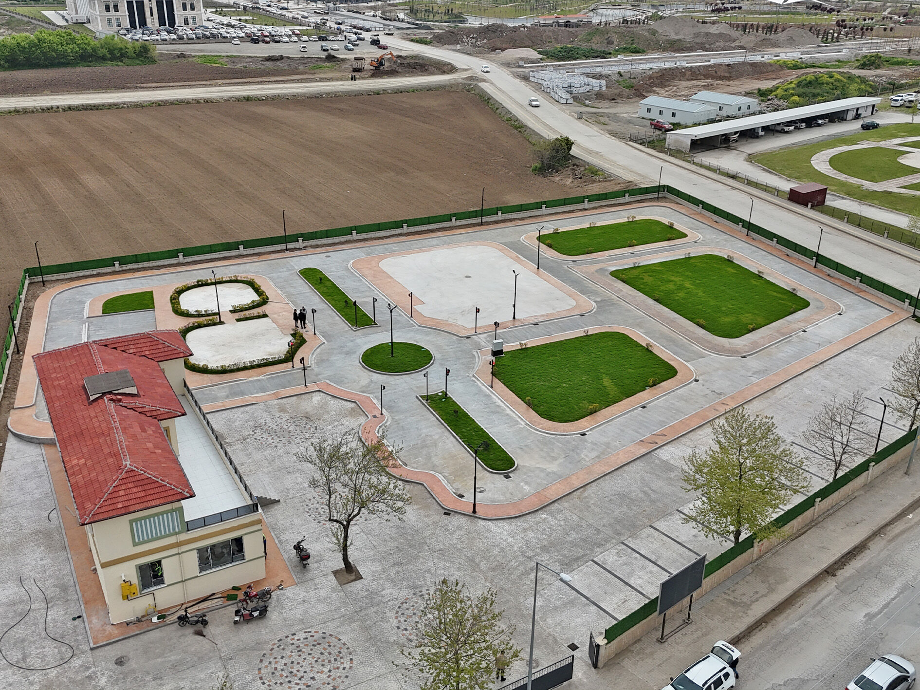 Bafra'da Çocuk Trafik Eğitim Parkı’nda Sona Yaklaşıldı (6)