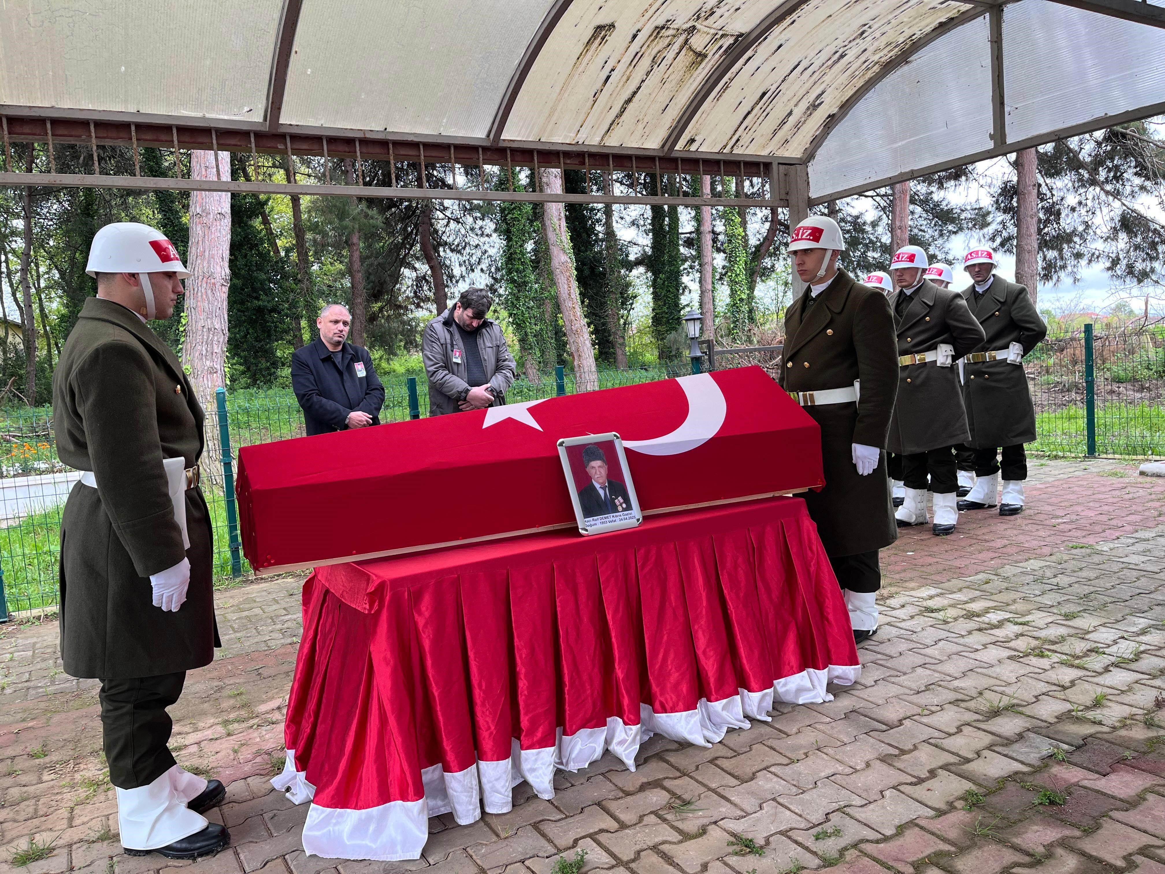 Bafra'da Kıbrıs Gazisine Son Görev1