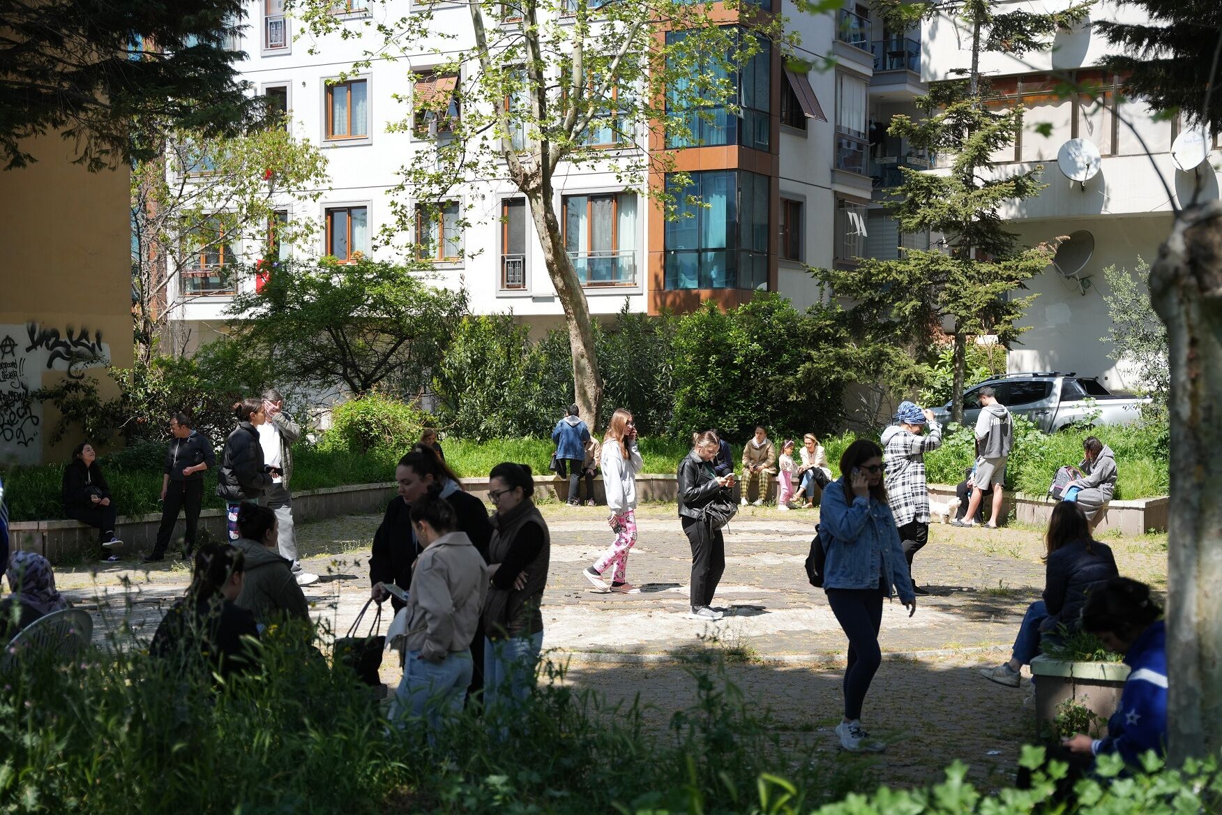 İstanbul’da 6.2’Lik Deprem Anı Kamerada (2)