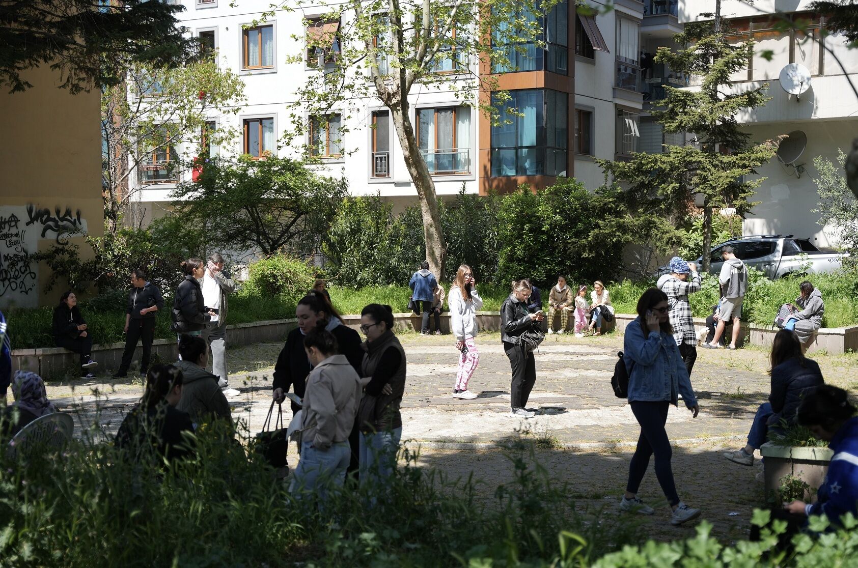 İstanbul’da 6.2’Lik Deprem Anı Kamerada (3)