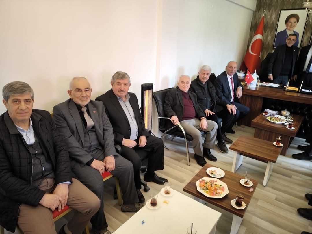 İyi̇ Parti Bafra İlçe Teşkilatında Bayramlaşma (1)