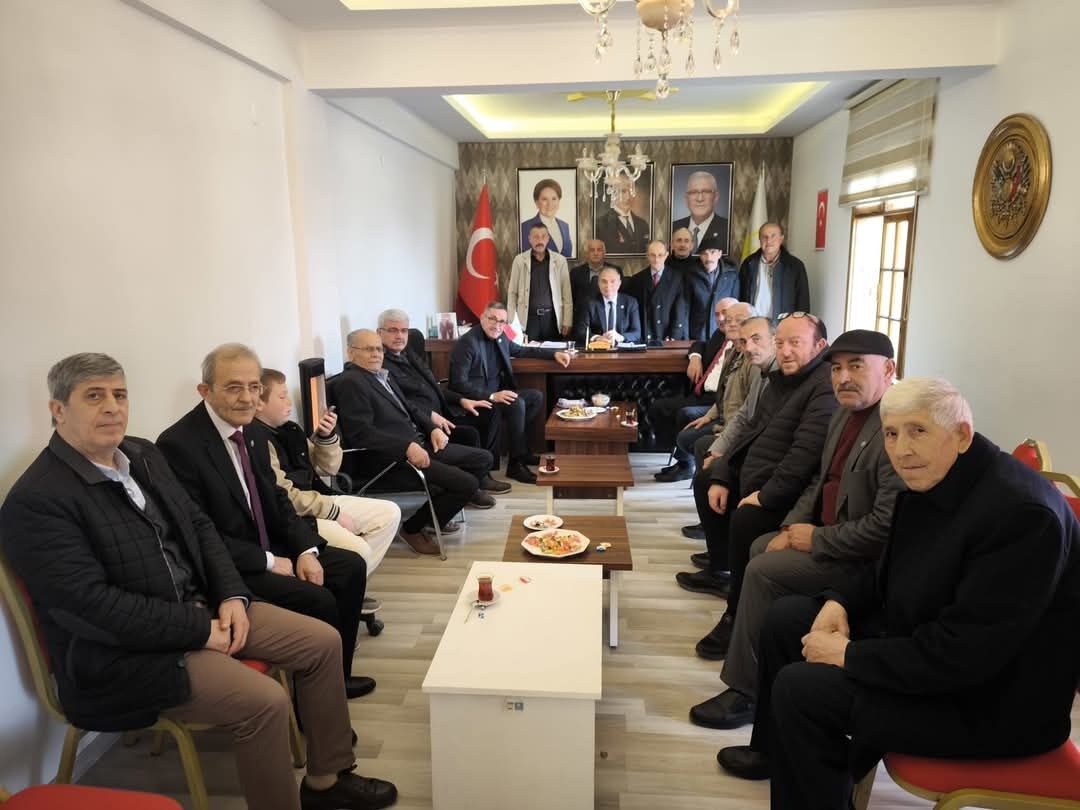 İyi̇ Parti Bafra İlçe Teşkilatında Bayramlaşma (7)