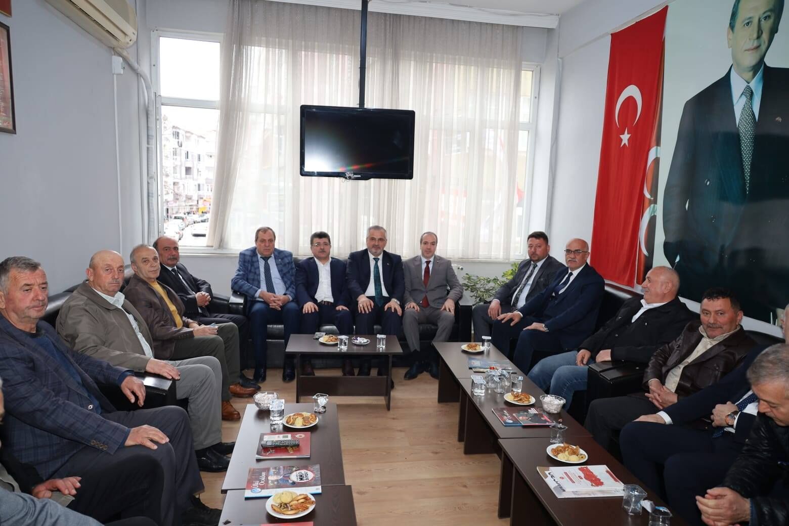 Mhp Bafra'da Bayramlaşma Programı Düzenledi (2)