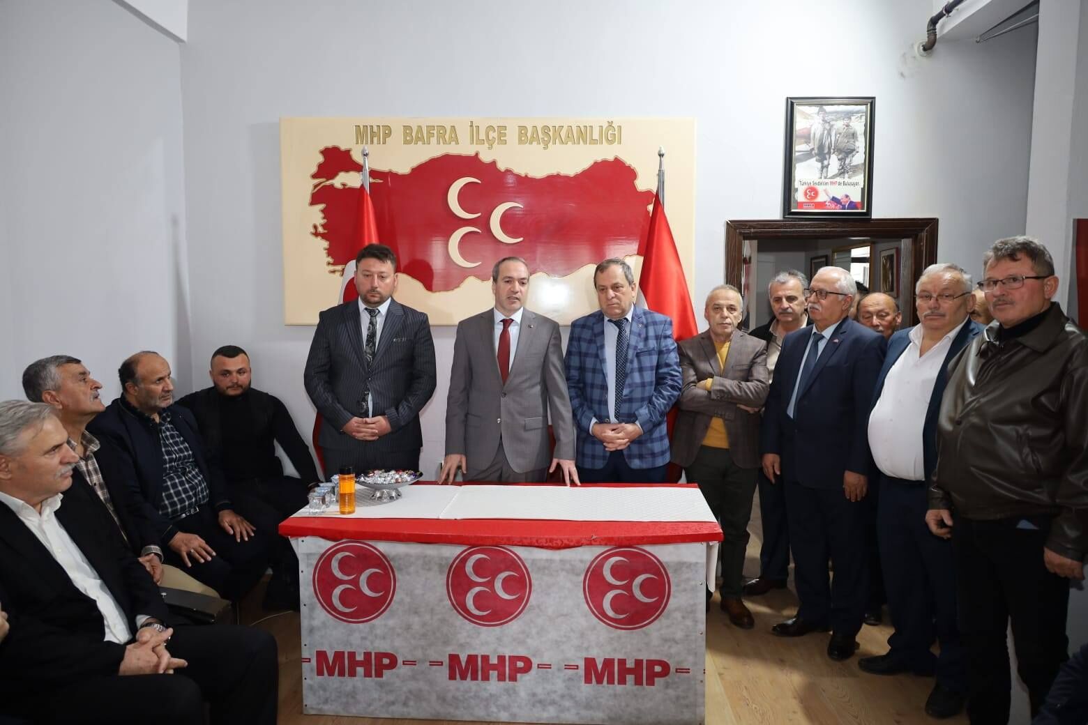 Mhp Bafra'da Bayramlaşma Programı Düzenledi (3)