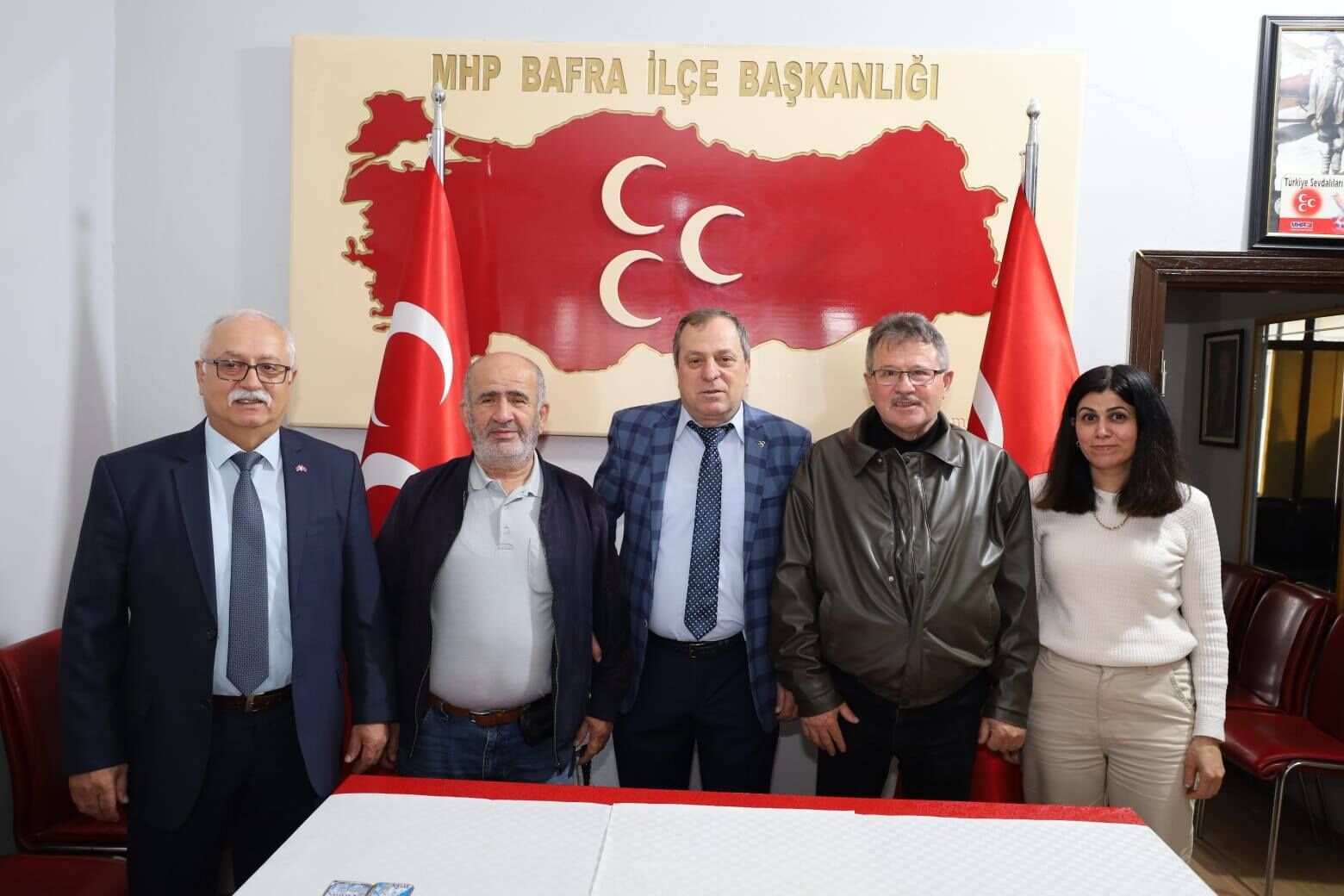 Mhp Bafra'da Bayramlaşma Programı Düzenledi (7)