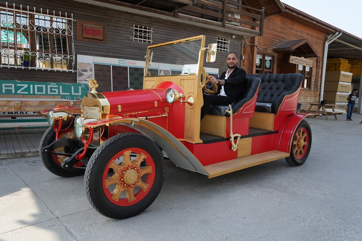 Nostalji Aşığı Genç 1925 Model Otomobilin Elektriklisini Yaptı-1
