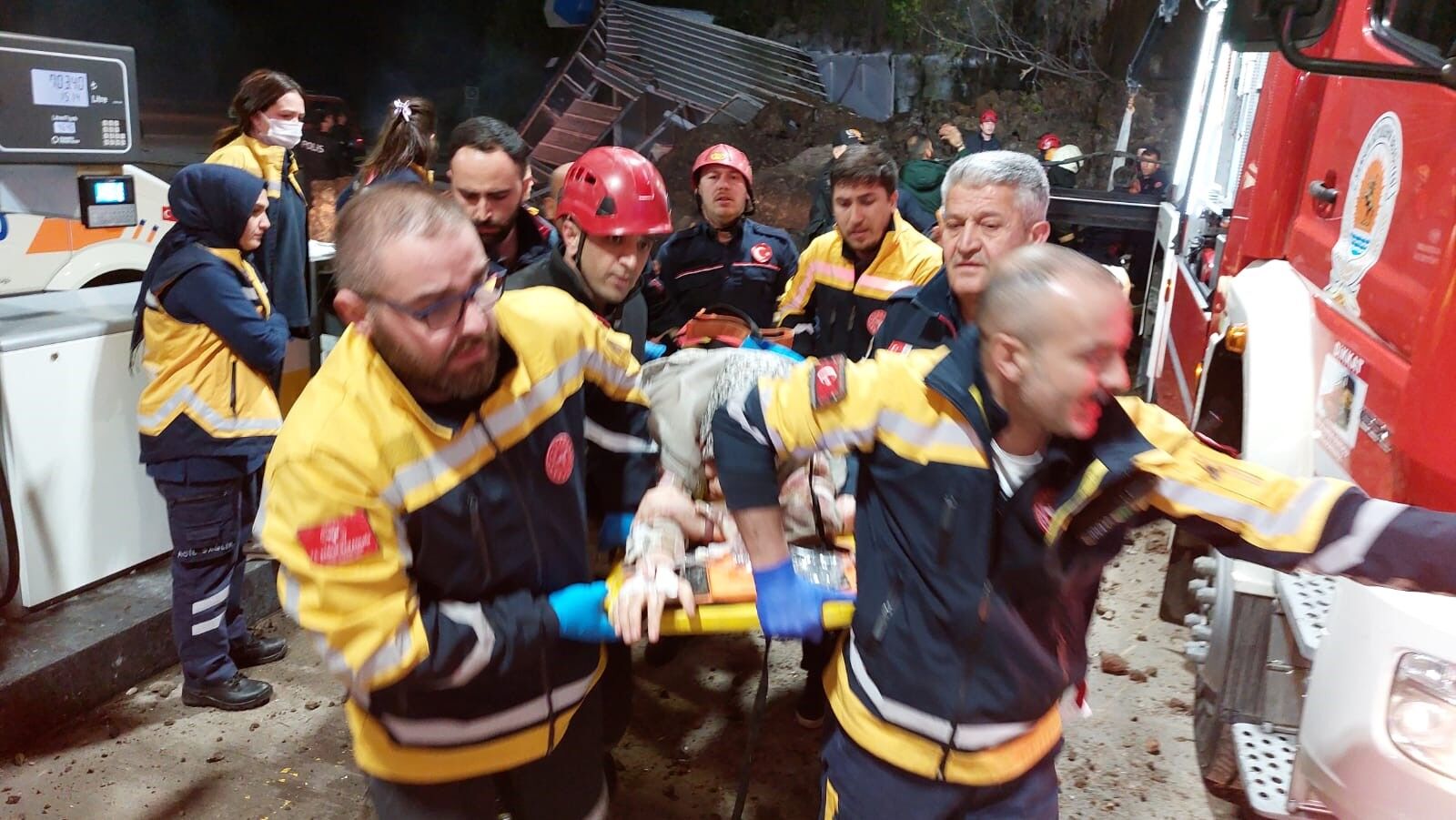 Samsun'da Heyelan (2)
