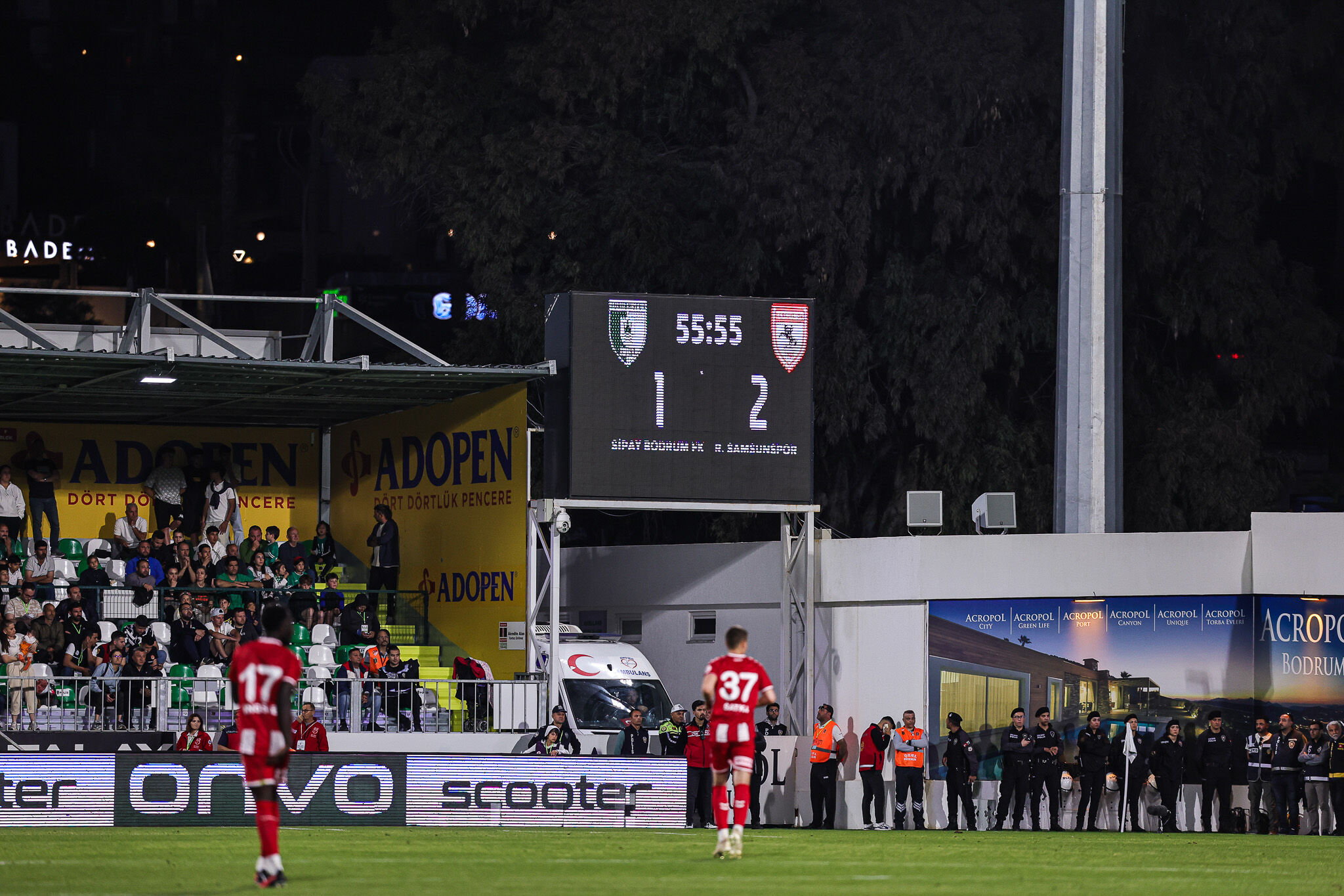 Samsunspor; Sipay Bodrum Fk’yı 2 1’Lik Skorla Mağlup Etti (4)