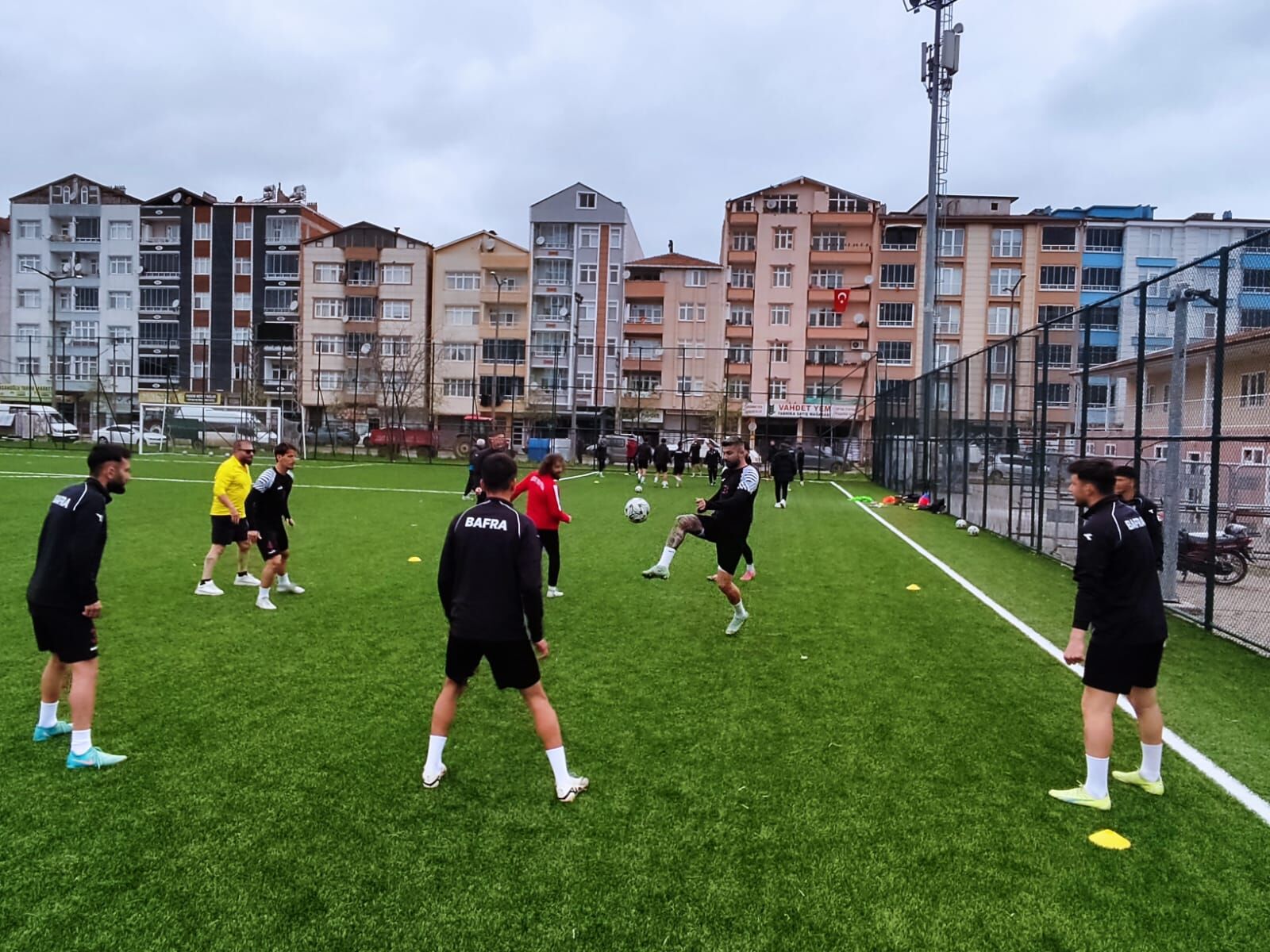 Tek Hedef Galibiyet; Genç Bafraspor Termespor Maçına Hazırlanıyor (1)