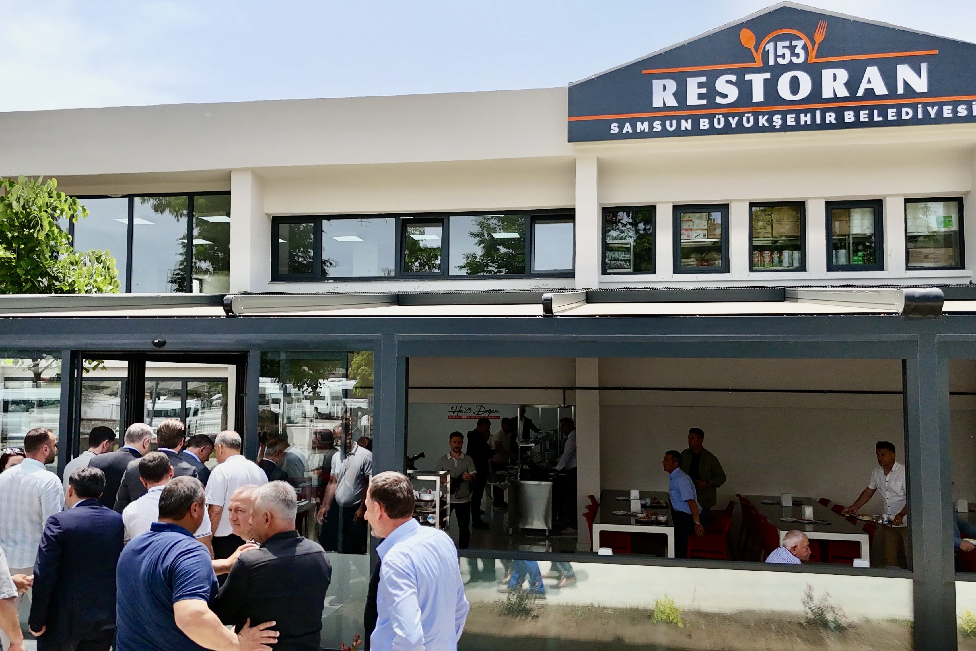 153 Restoran Bafra’da Hizmete Girdi (1)